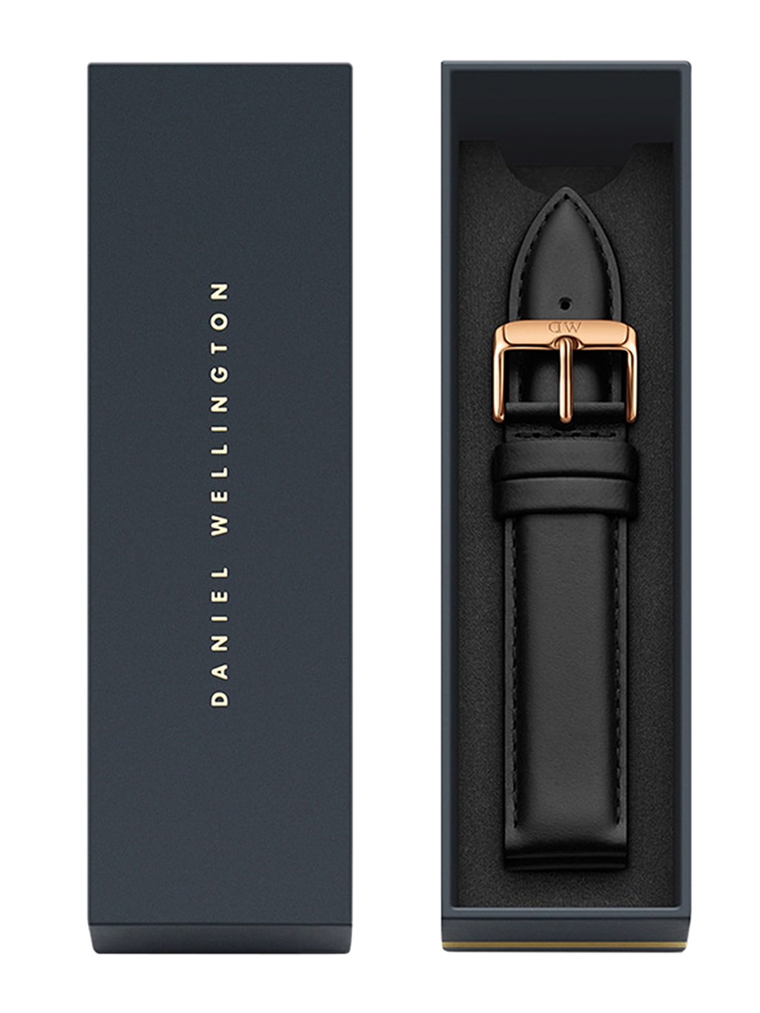 

Daniel Wellington Men Classic Sheffield Leather 20 mm Strap, Black