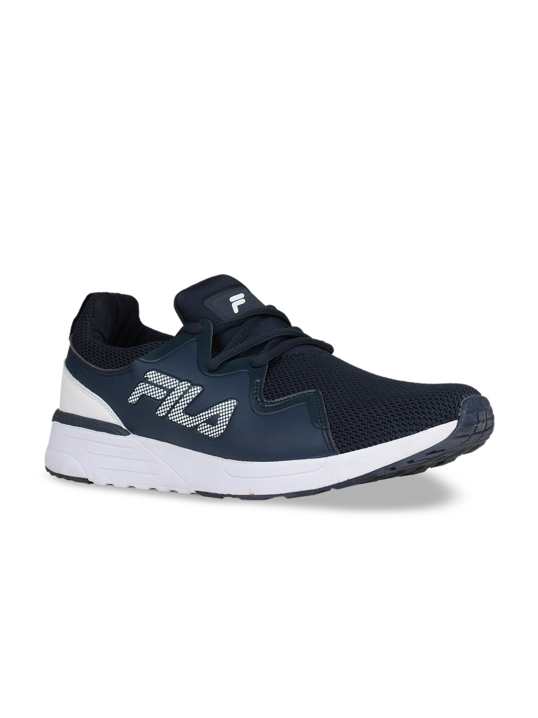 

FILA Men Blue & White Colourblocked Sneakers