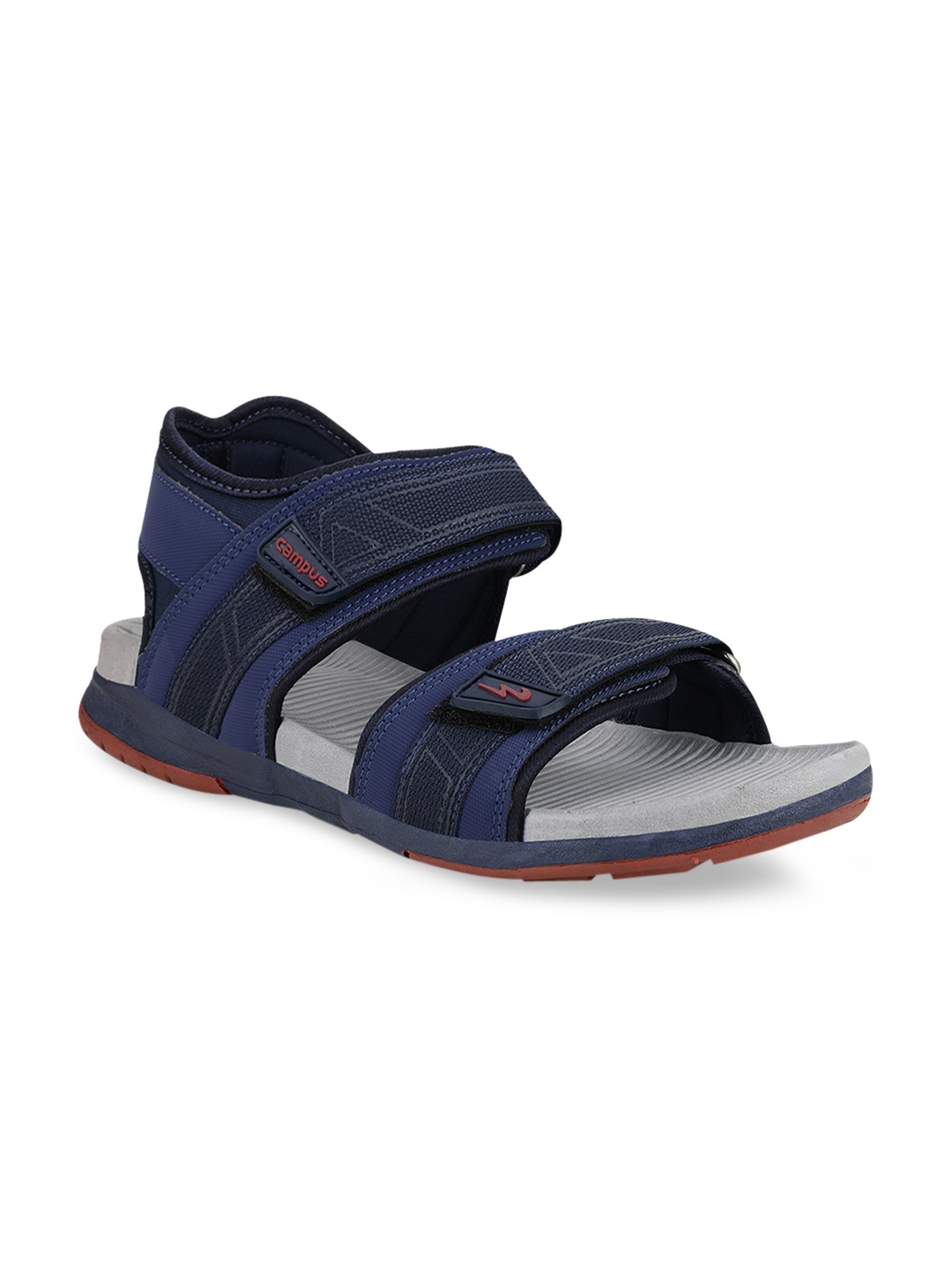 

Campus Men Navy Blue Sports Sandals