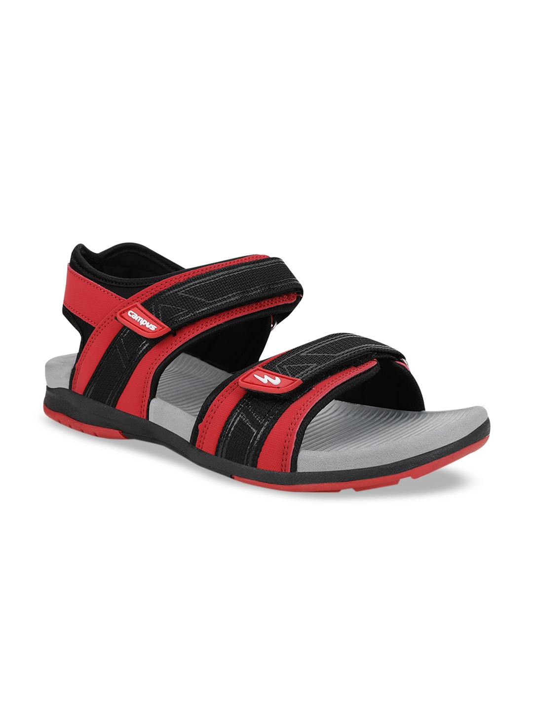 Campus Men Red & Black SD-071 Comfort Sandals