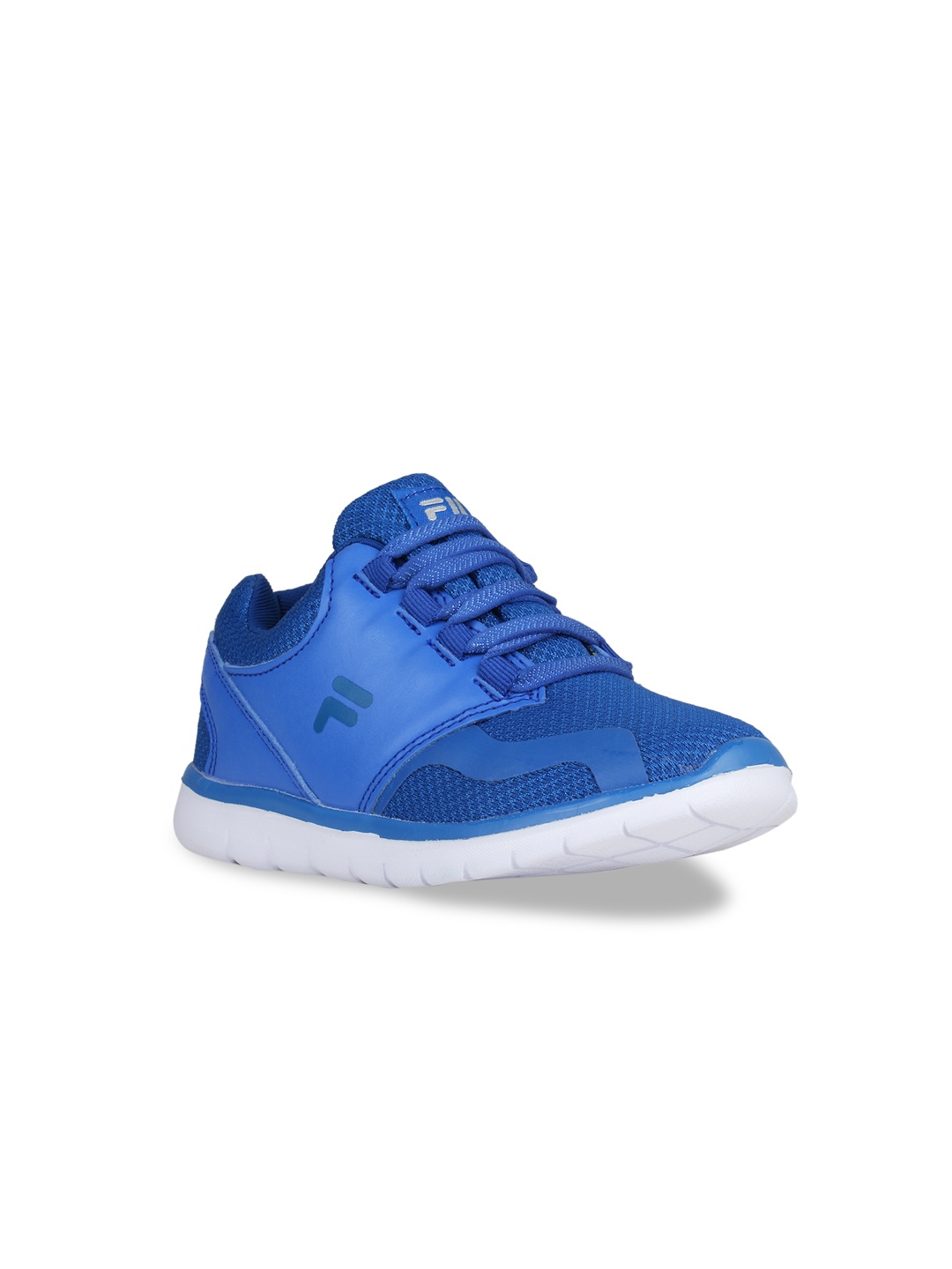 

FILA Kids Blue Woven Design Sneakers