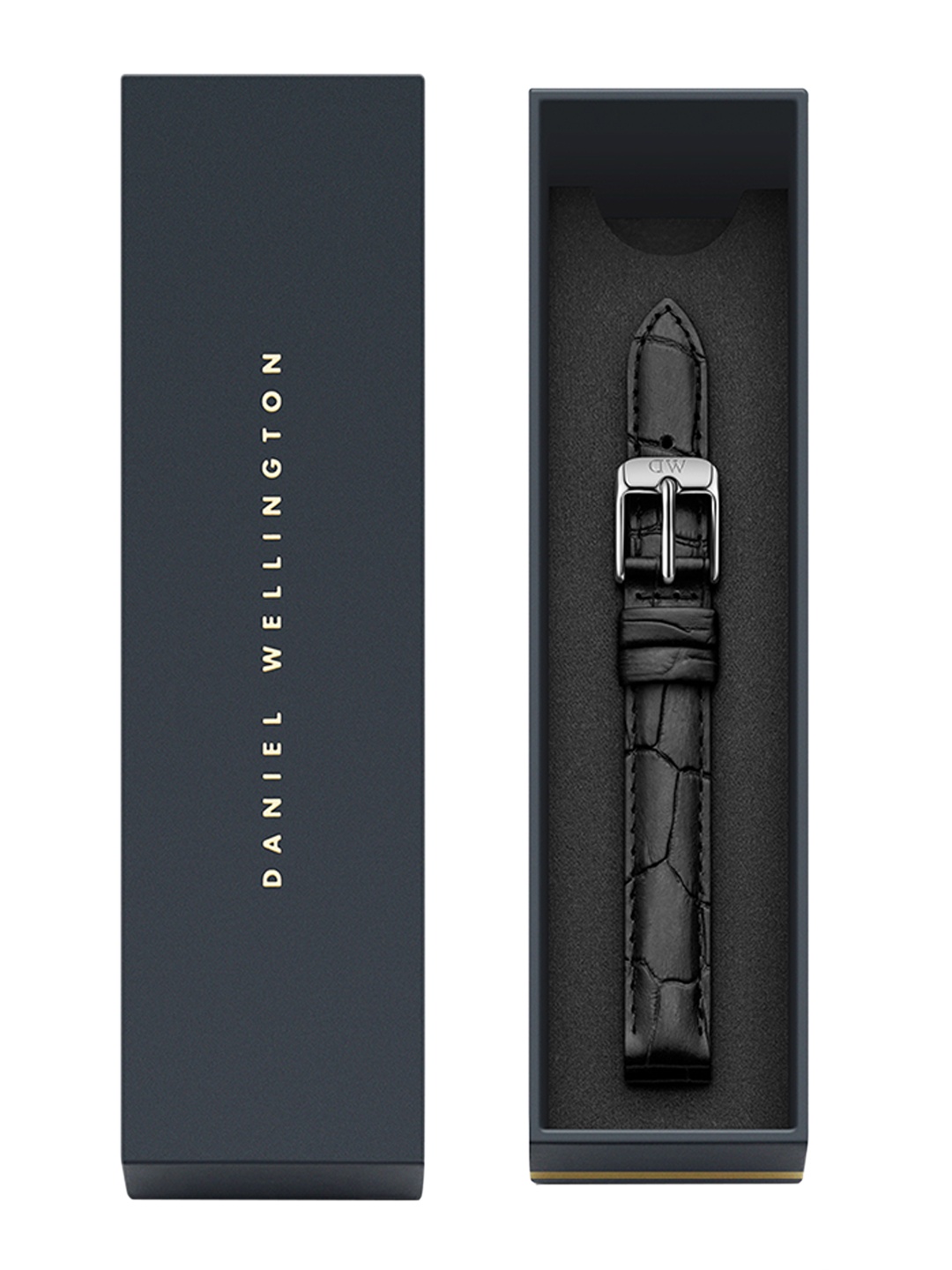 

Daniel Wellington Women Black Petite Reading 12mm Leather Watch Strap
