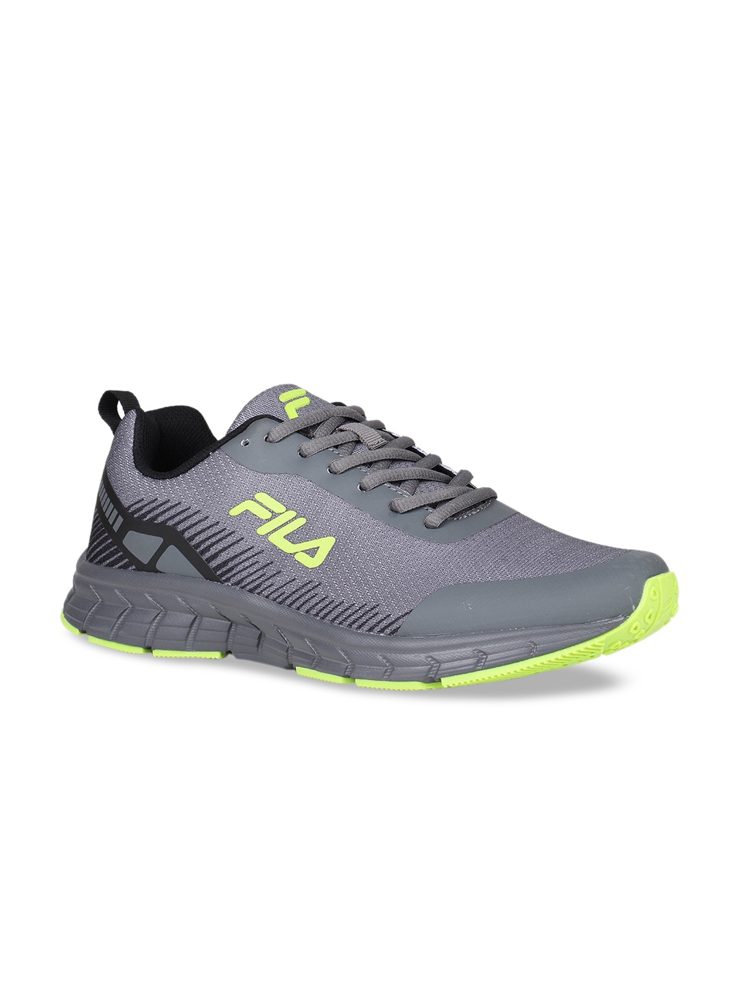 

FILA Men Grey PU Running Shoes