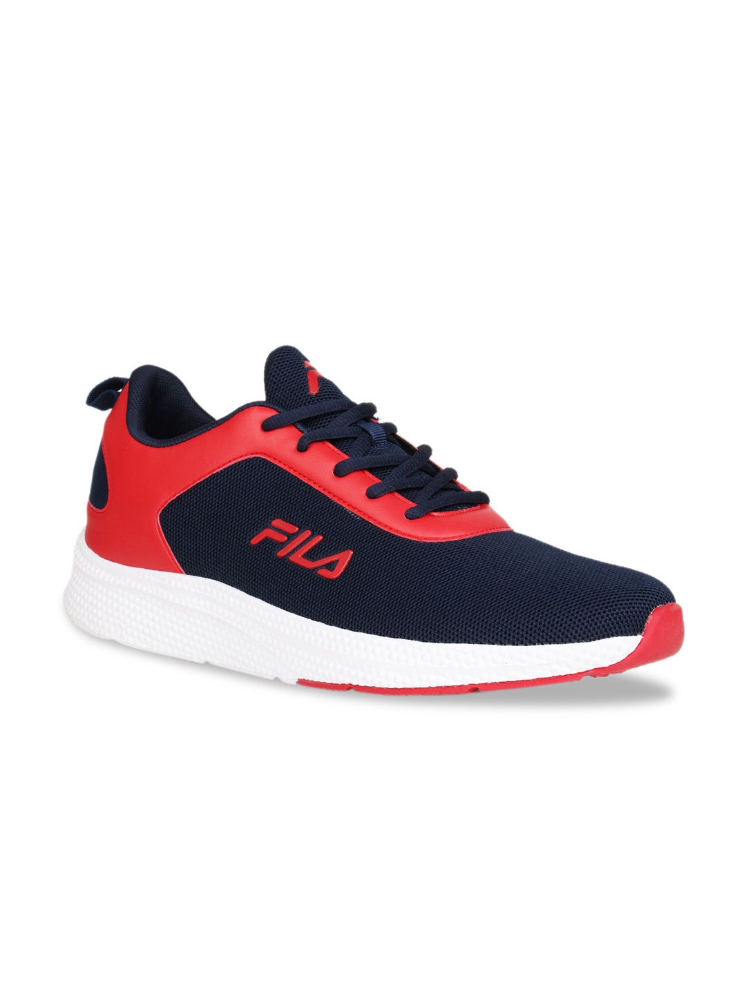 

FILA Men Navy Blue PU Running Shoes 11008453