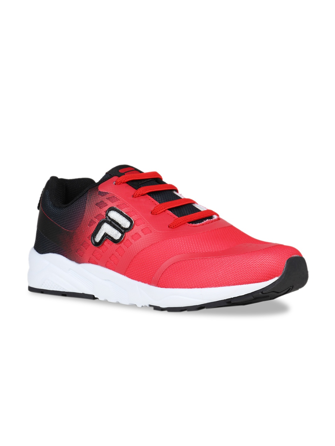 

FILA Kids Orange & Black Colourblocked Sneakers