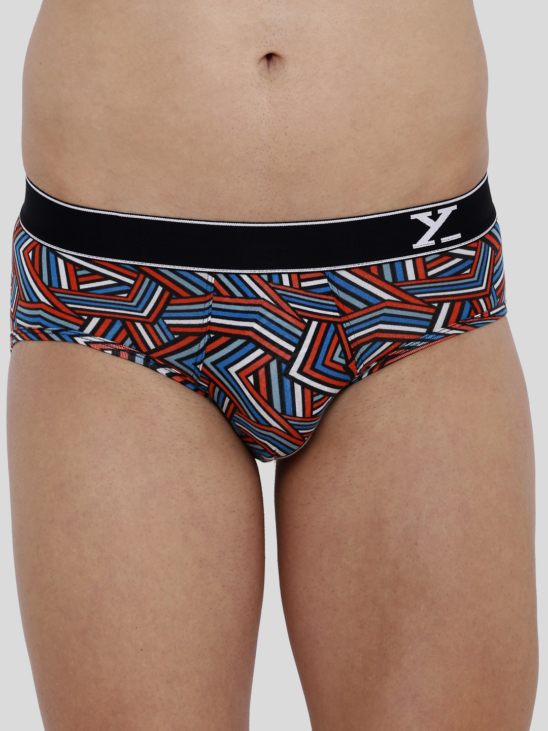 

XYXX Men IntelliSoft Antimicrobial Micro Modal Pack of 3 Linea Briefs XYBRF3PCKN372, Blue