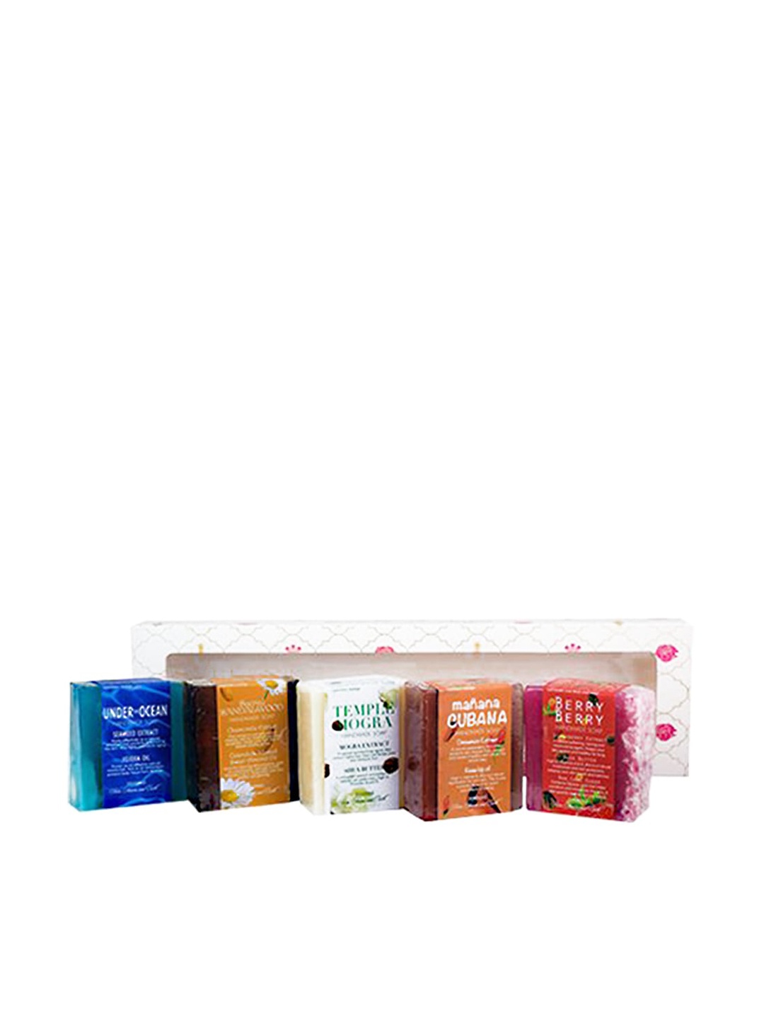 

Nyassa Set of 5 Best Of Nyassa Handmade Soap 375 g, White