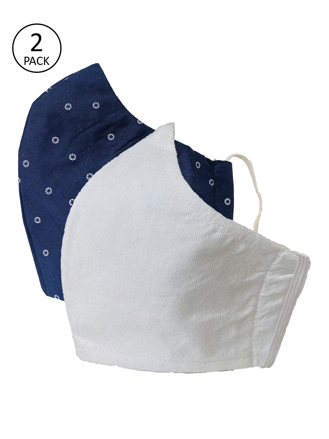 

Sera Kids 2 Pcs 3 Ply Reusable Cloth Masks, Multi