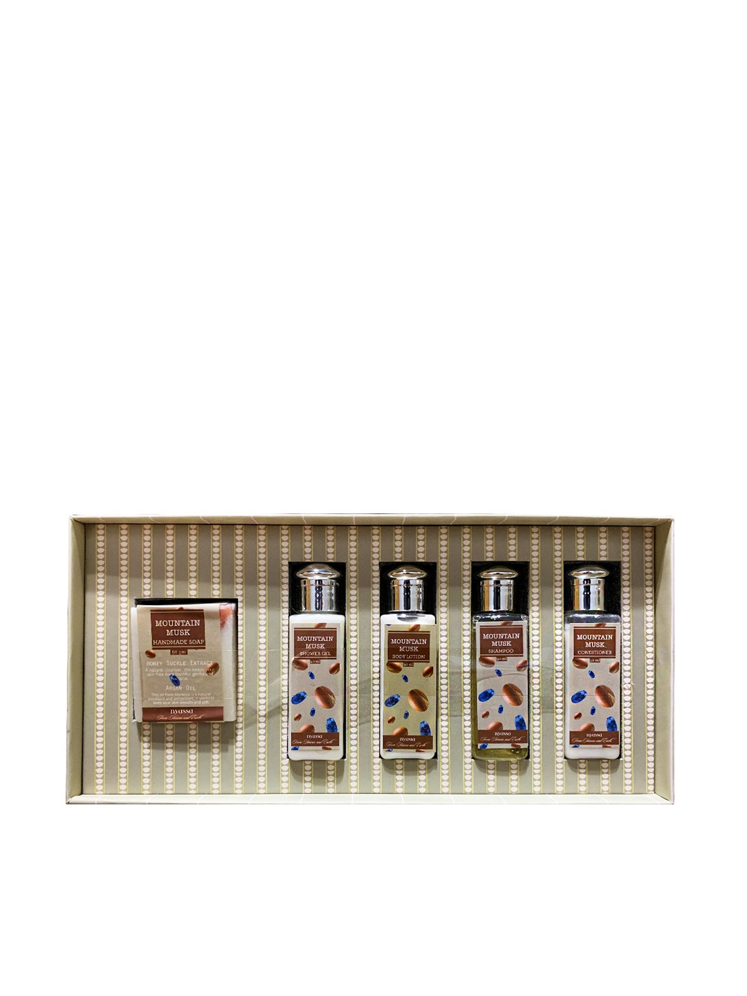 

Nyassa Mountain Musk Bath Ritual Gift Set, Grey