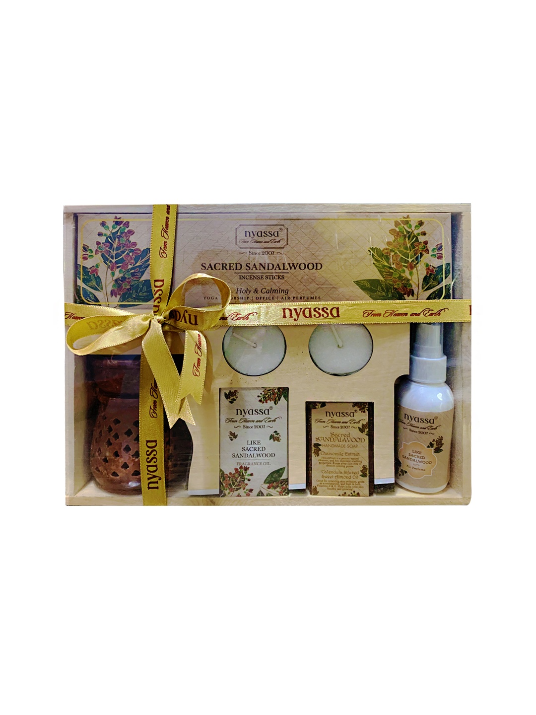 

Nyassa Sacred Sandalwood Luxury Festive Collection, Brown