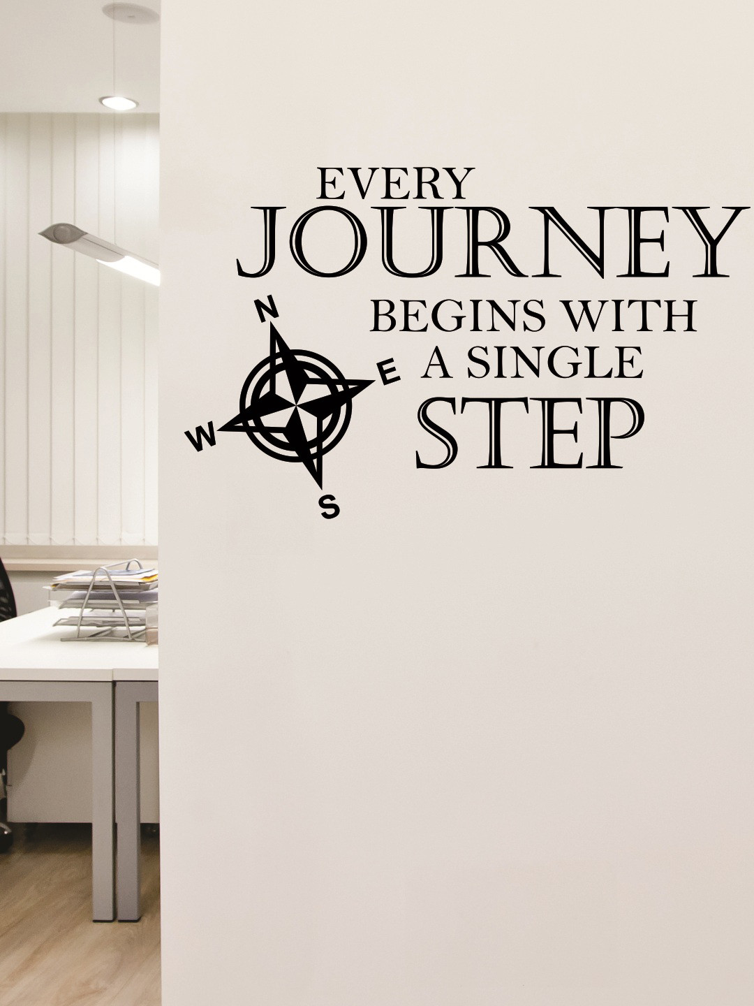 

WALLSTICK Black Quotations Large Vinyl Wall Sticker