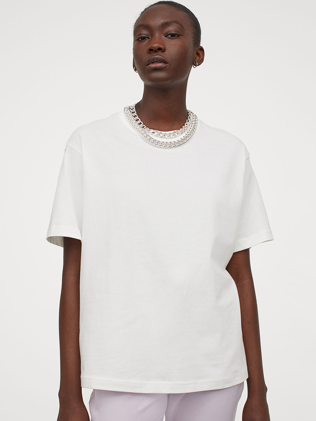 

H&M Most Essential Oversized T-shirt, White