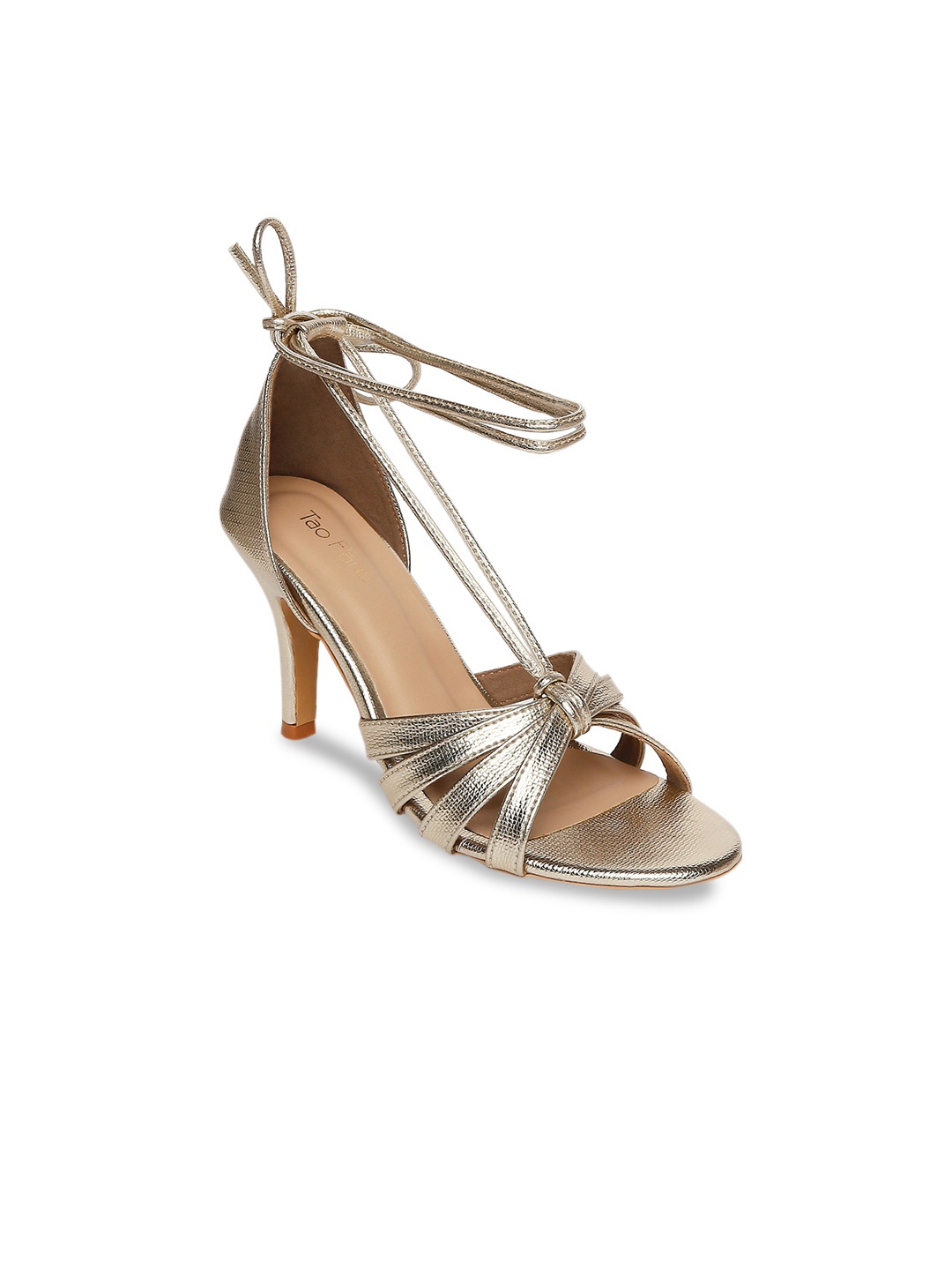 

Tao Paris Women Gold-Toned Solid Slim Heels