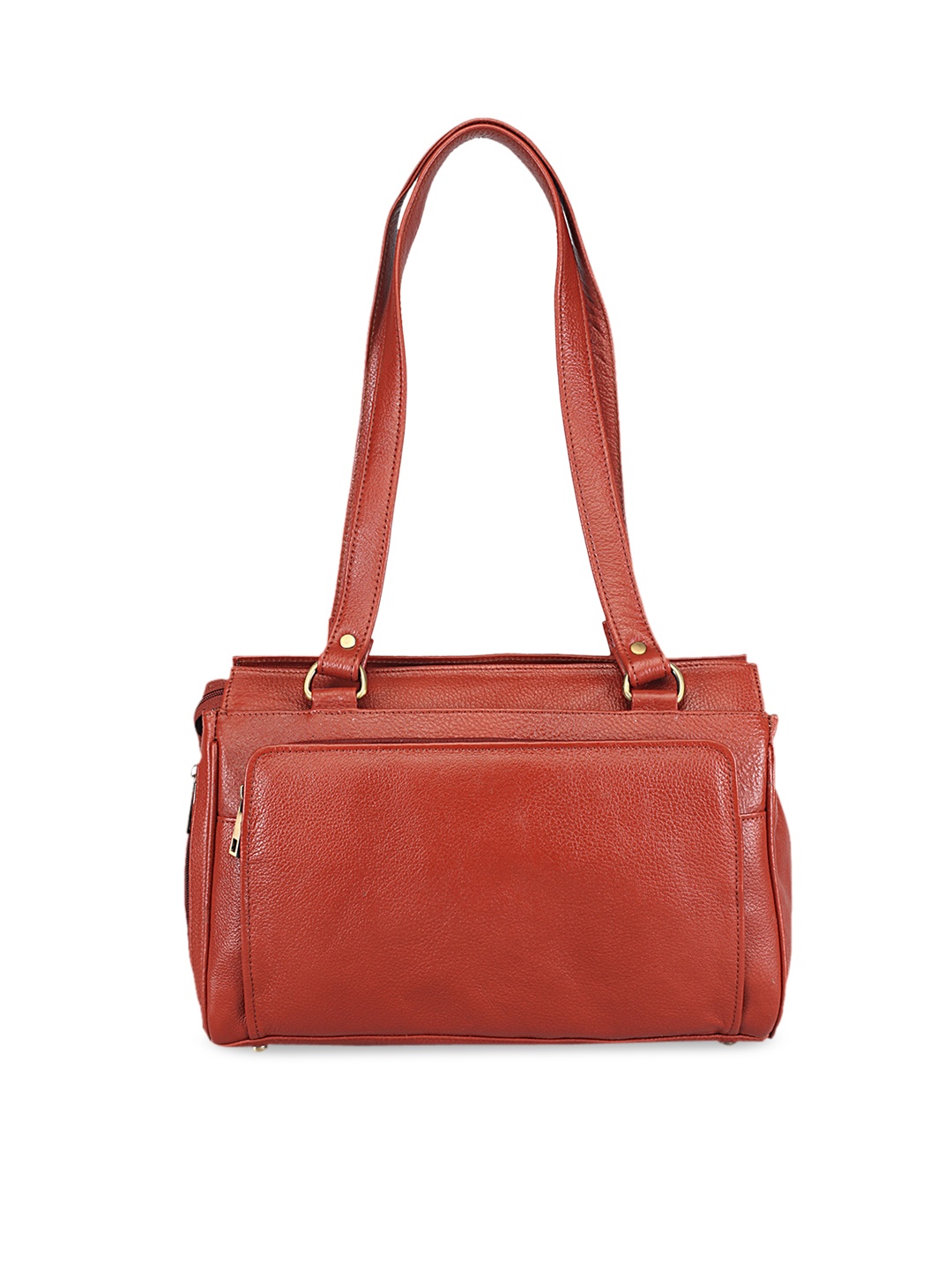 GENWAYNE Tan-Brown Solid Shoulder Bag