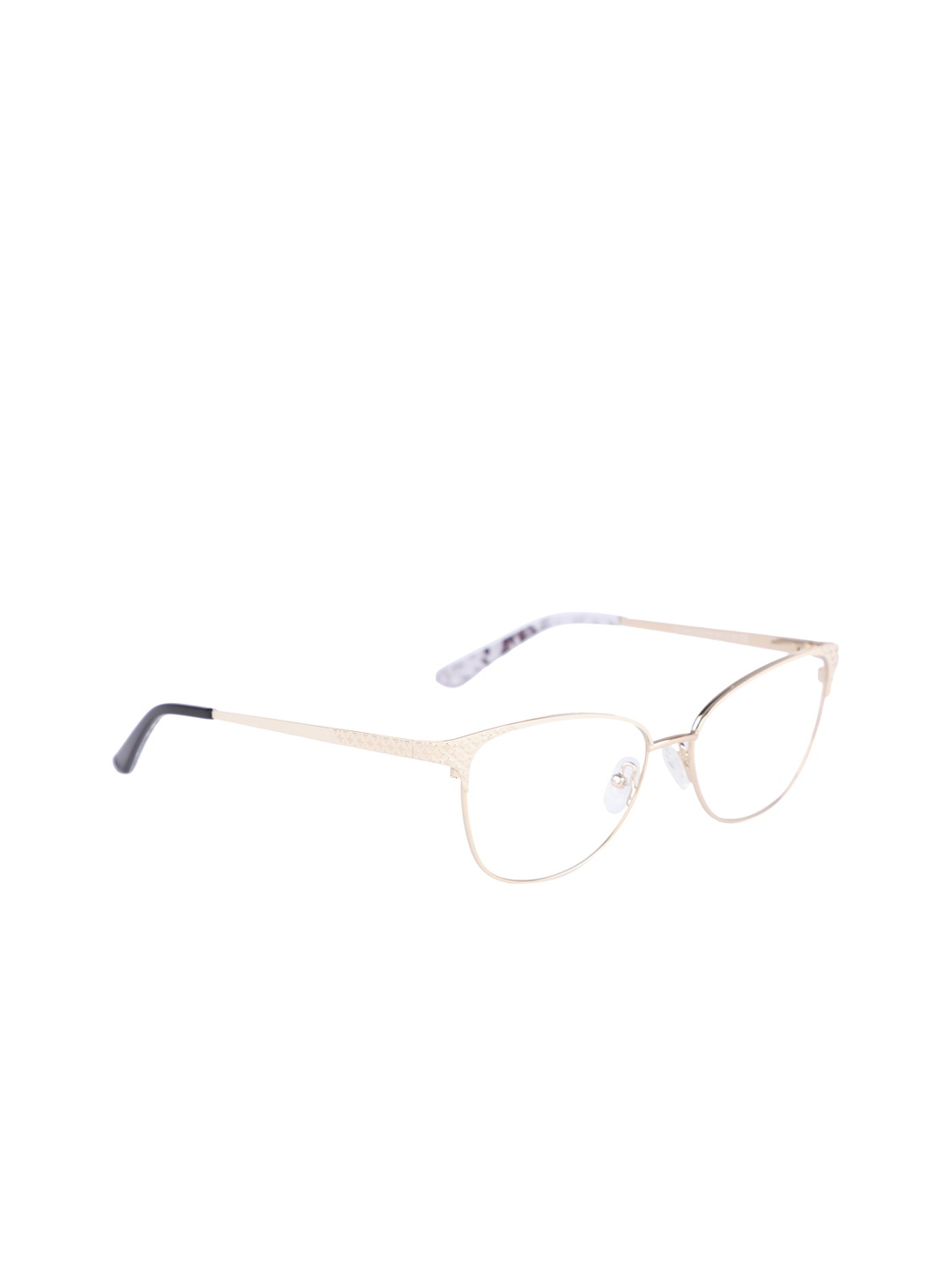 MARC LOUIS Women Gold Full Rim Square Frames