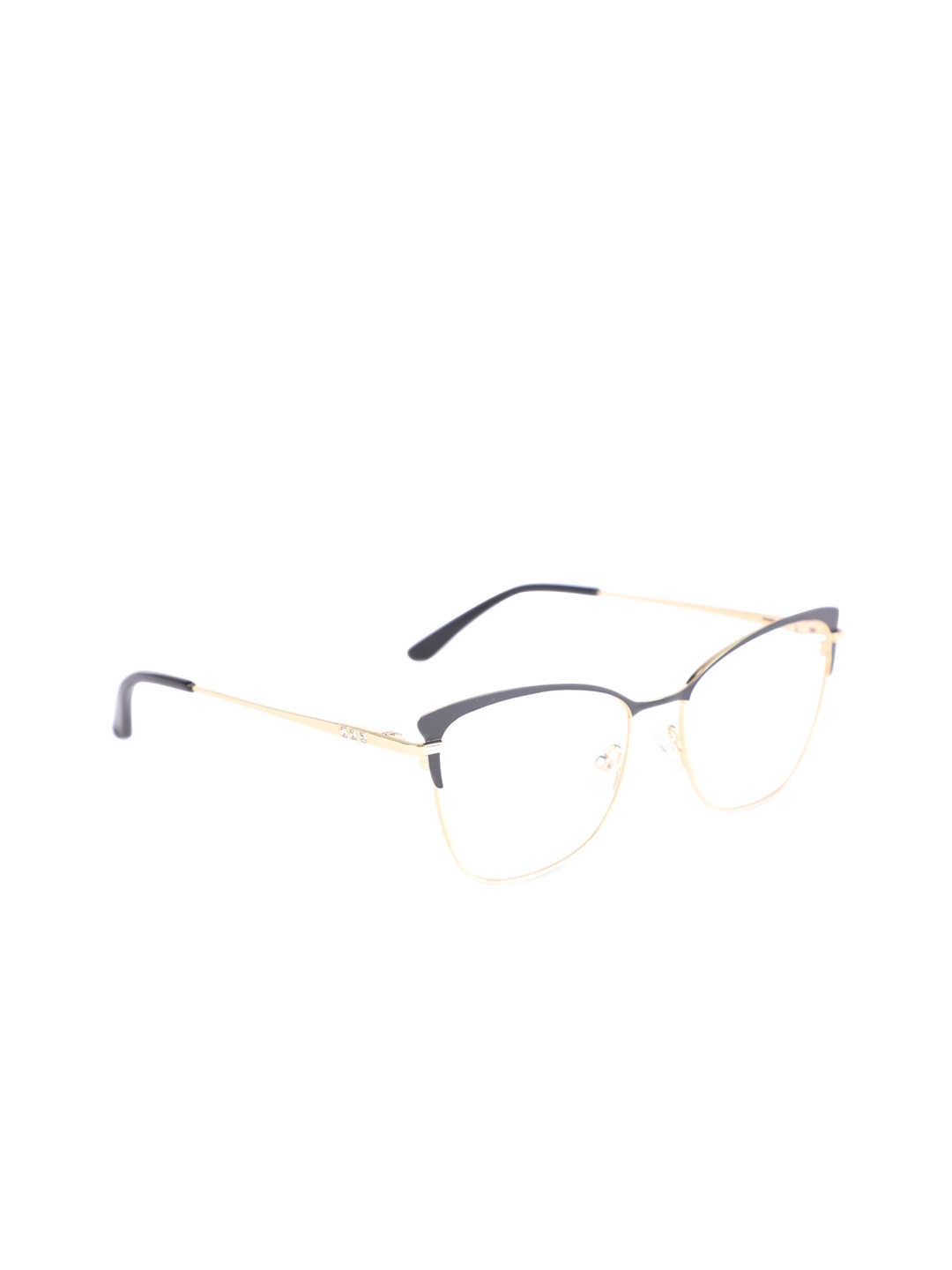 

MARC LOUIS Women Black Solid Full Rim Cateye Frames