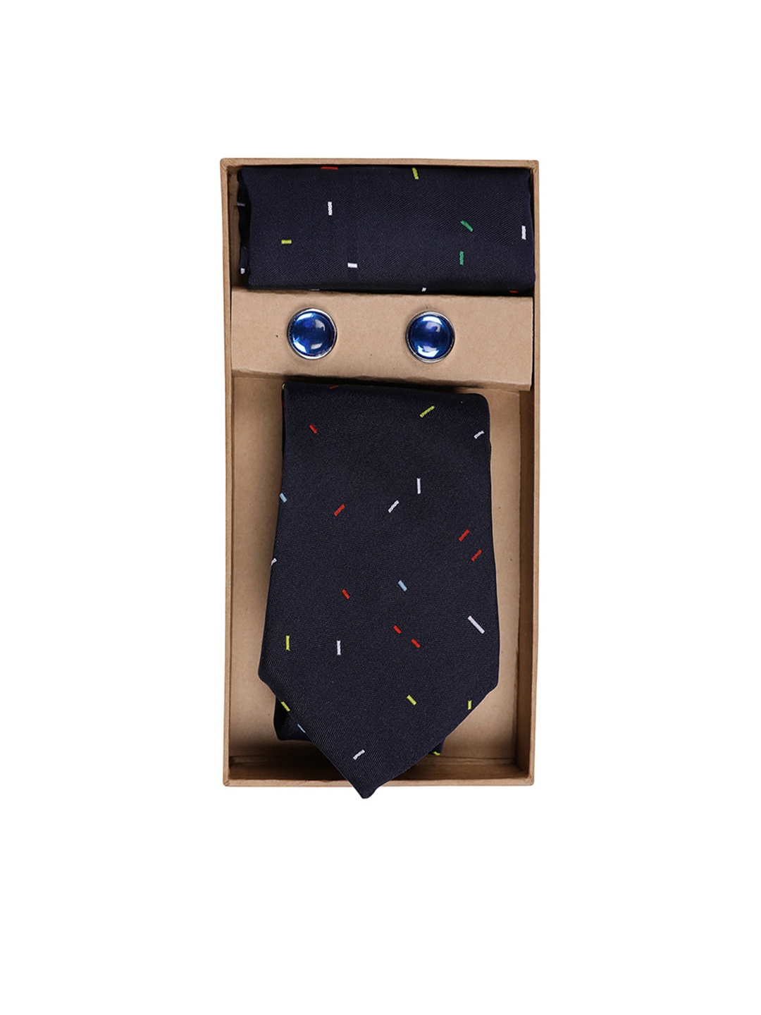

Blacksmith Men Navy Blue Accessory Gift Set
