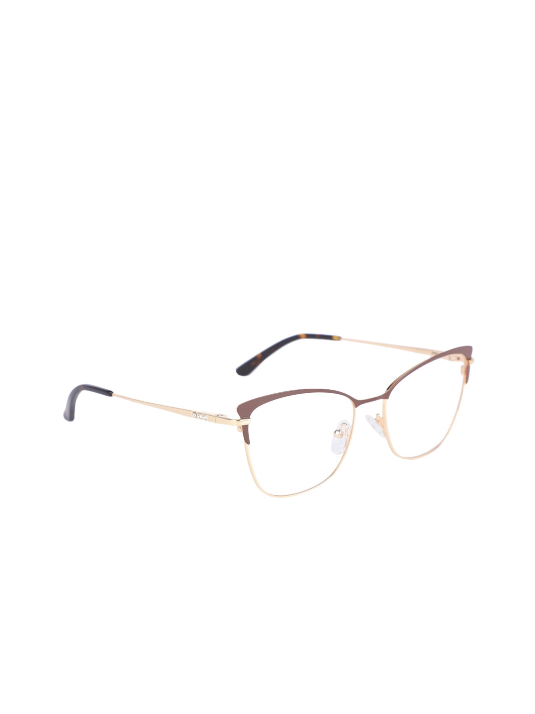 

MARC LOUIS Women Brown Solid Full Rim Cateye Frames