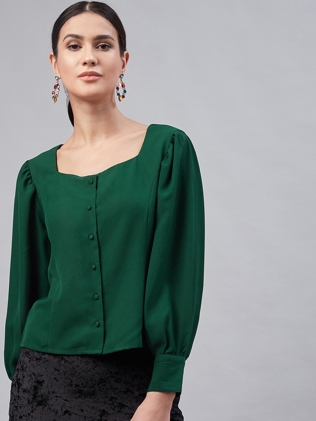 

RARE Green Solid Top