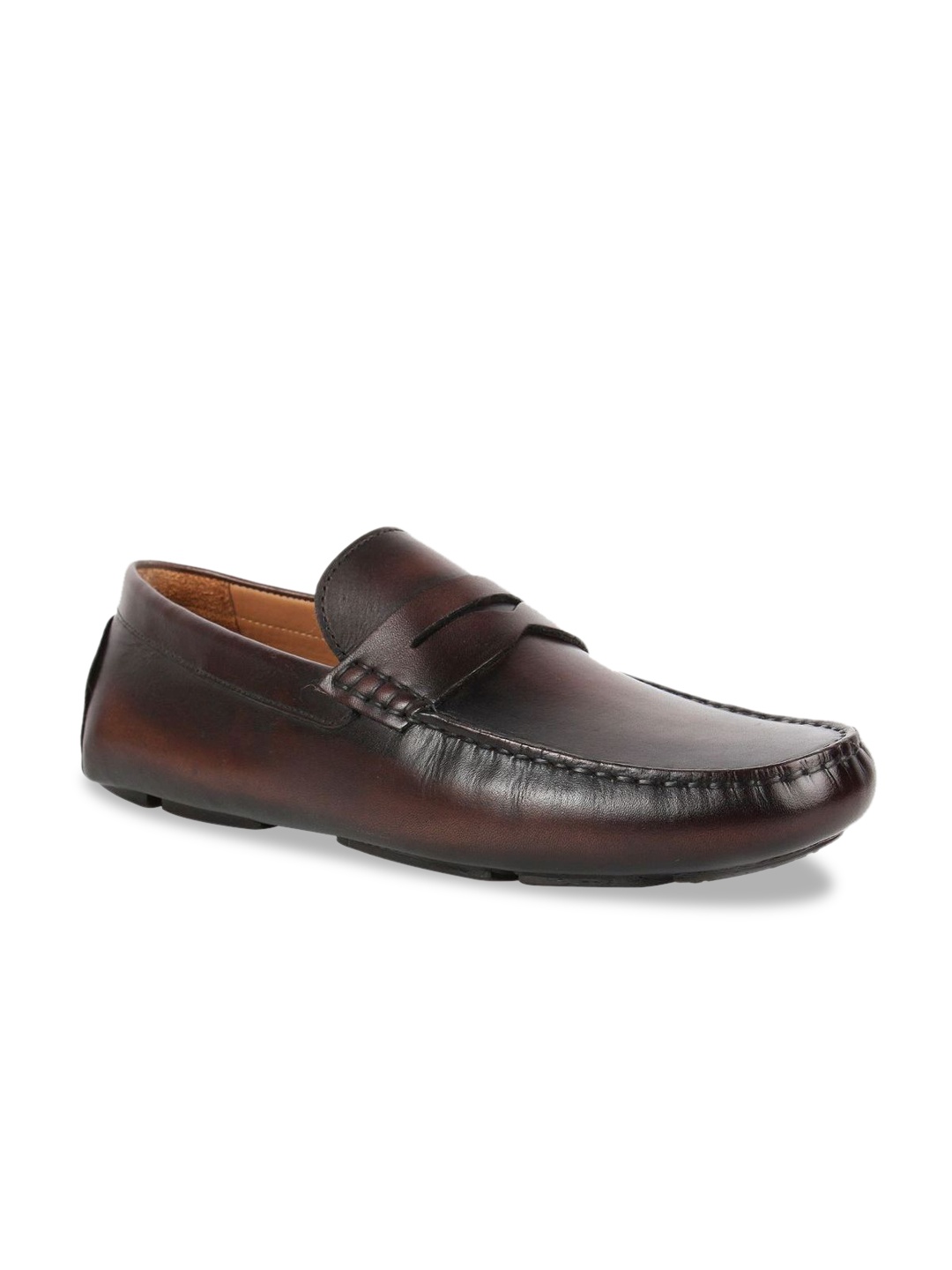 

Kenneth Cole Men Brown Leather Loafers