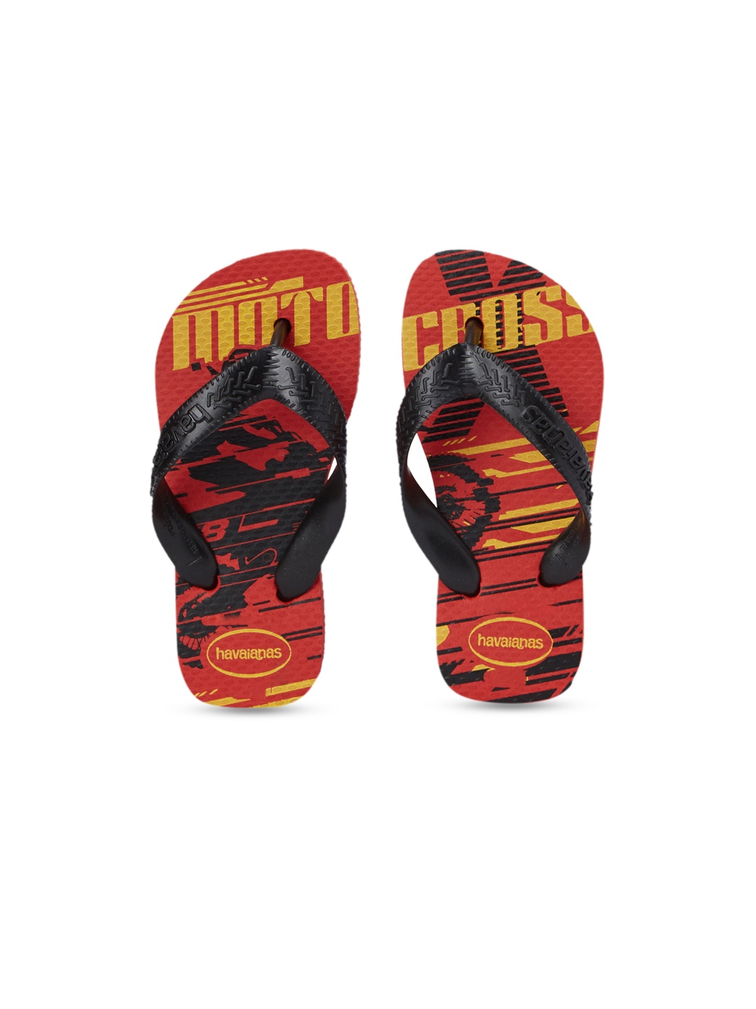

Havaianas Boys Red Printed Slip-On