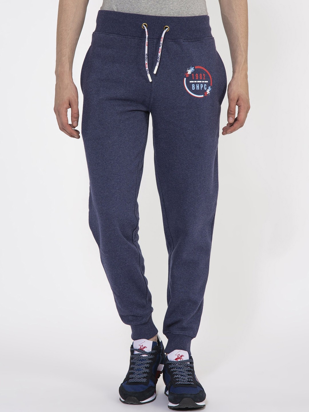 

Beverly Hills Polo Club Men Navy Blue Solid Joggers