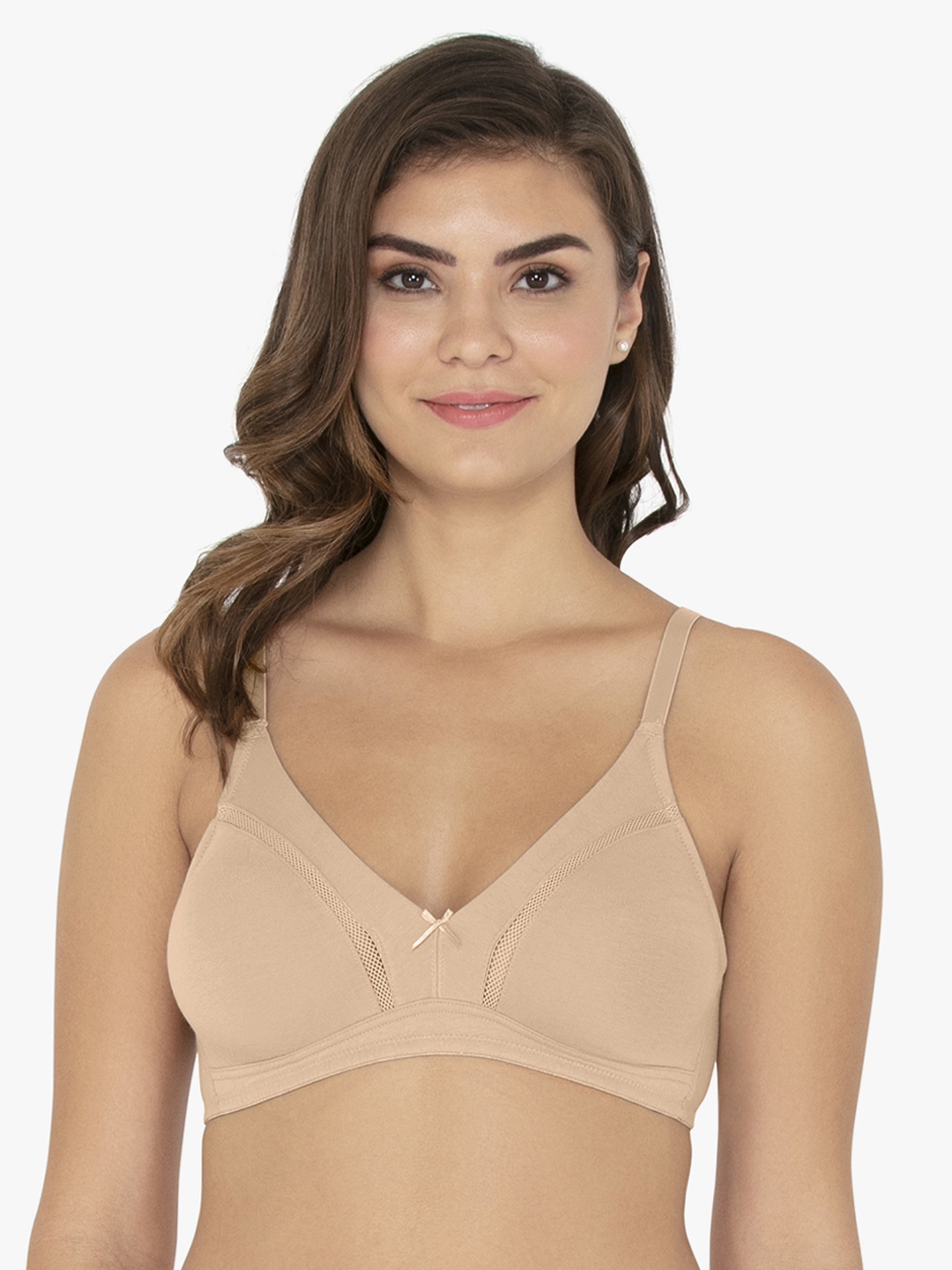 

every de by amante Nude-Coloured Solid Non-Wired Non Padded T-shirt Bra KB008