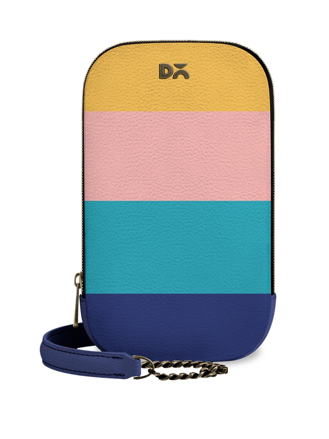 

DailyObjects Blue & Pink Colourblocked Sling Bag