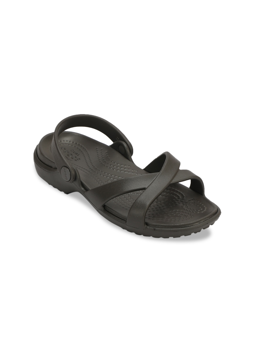 

Crocs Women Black Solid Open Toe Flats