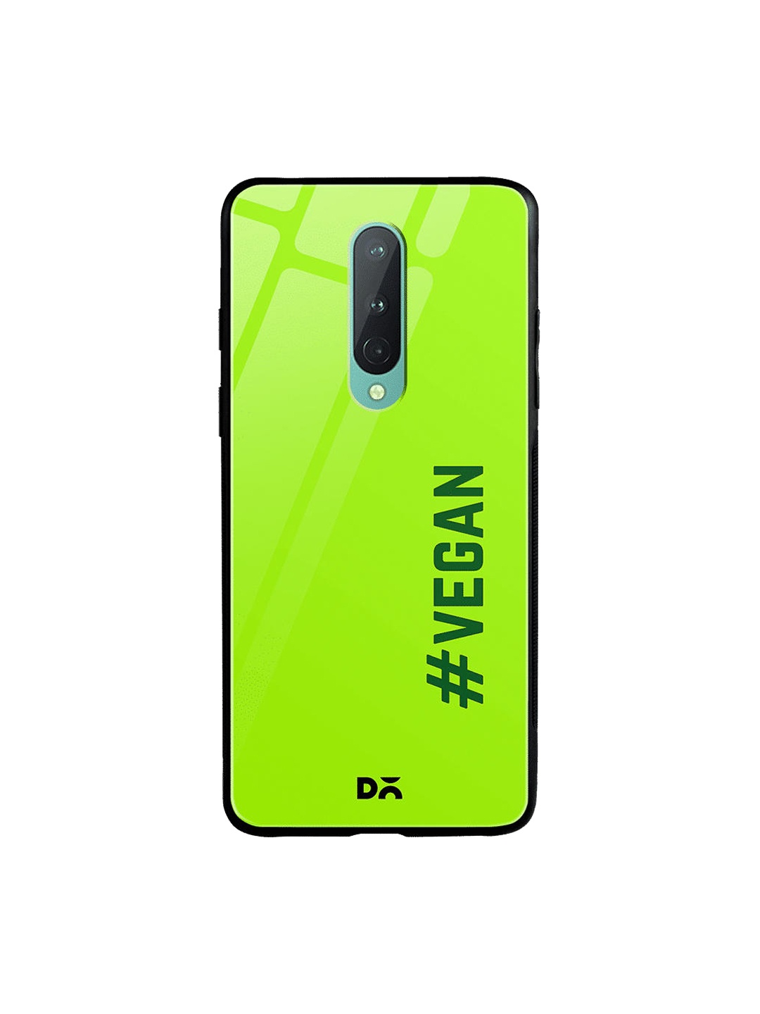 

DailyObjects Lime Green Vegan OnePlus 8 Glass Cover