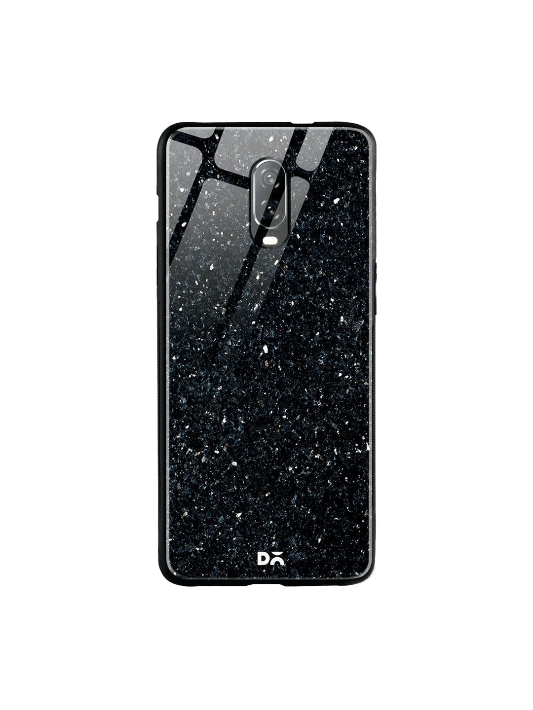 

DailyObjects Black Starry Sky OnePlus 6T Glass Case