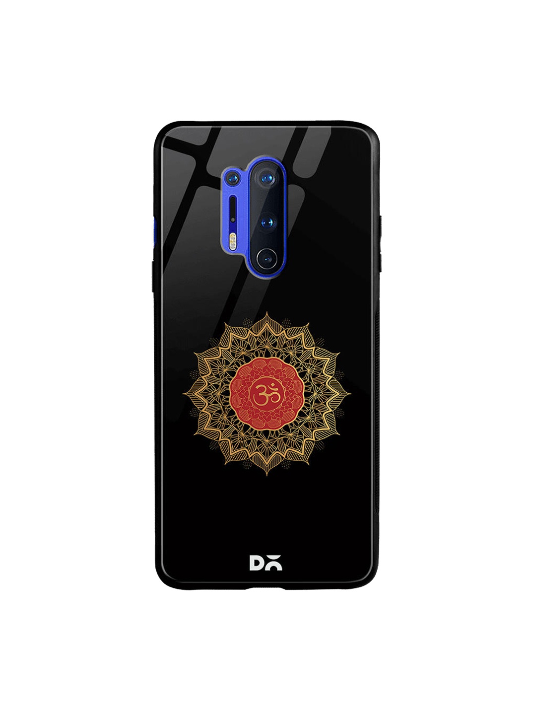 

DailyObjects Black & Brown OM Aura OnePlus 8 Pro Glass Case