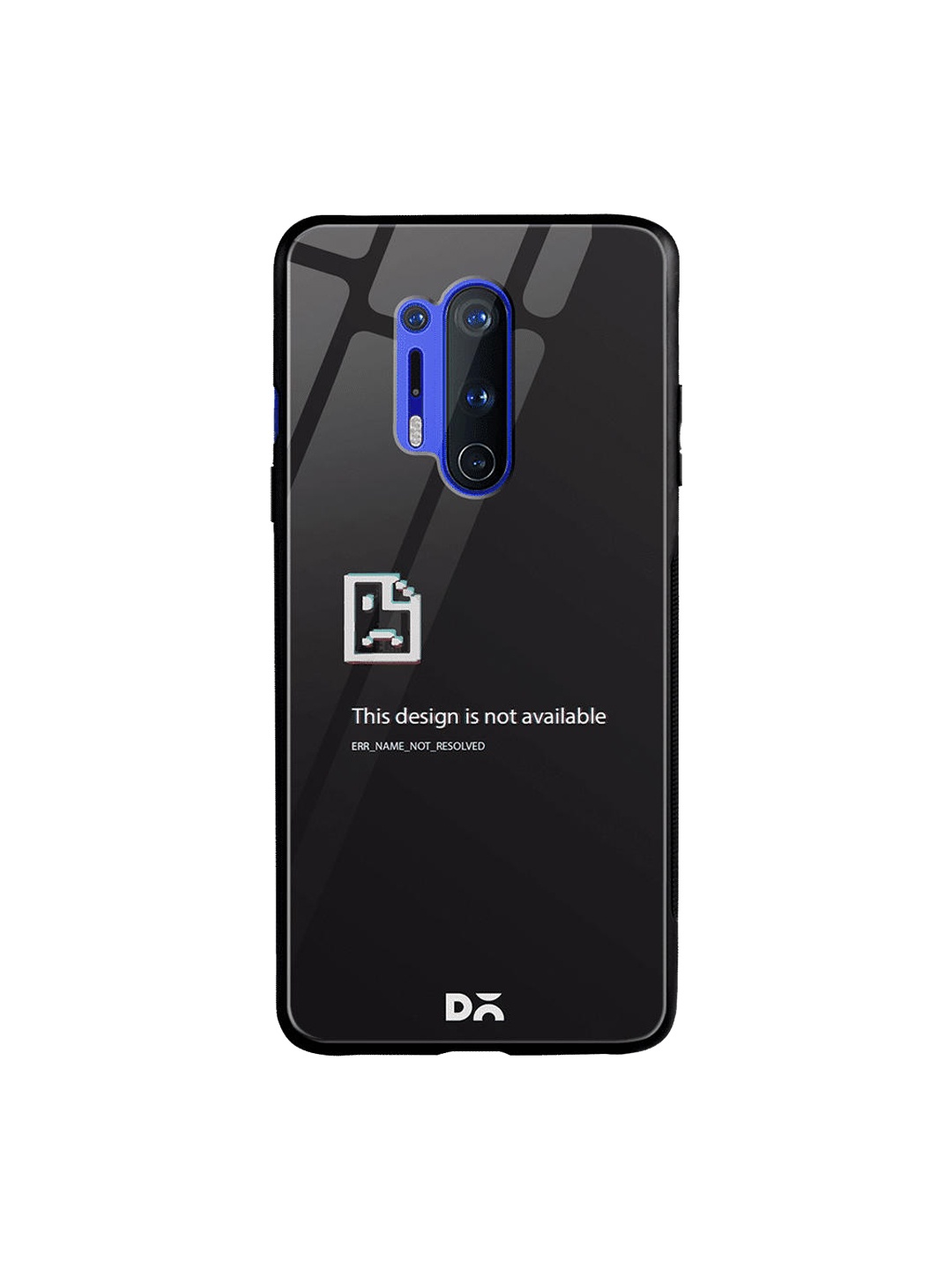 

DailyObjects Black & White Wallpaper Unavailable OnePlus 8 Pro Glass Case