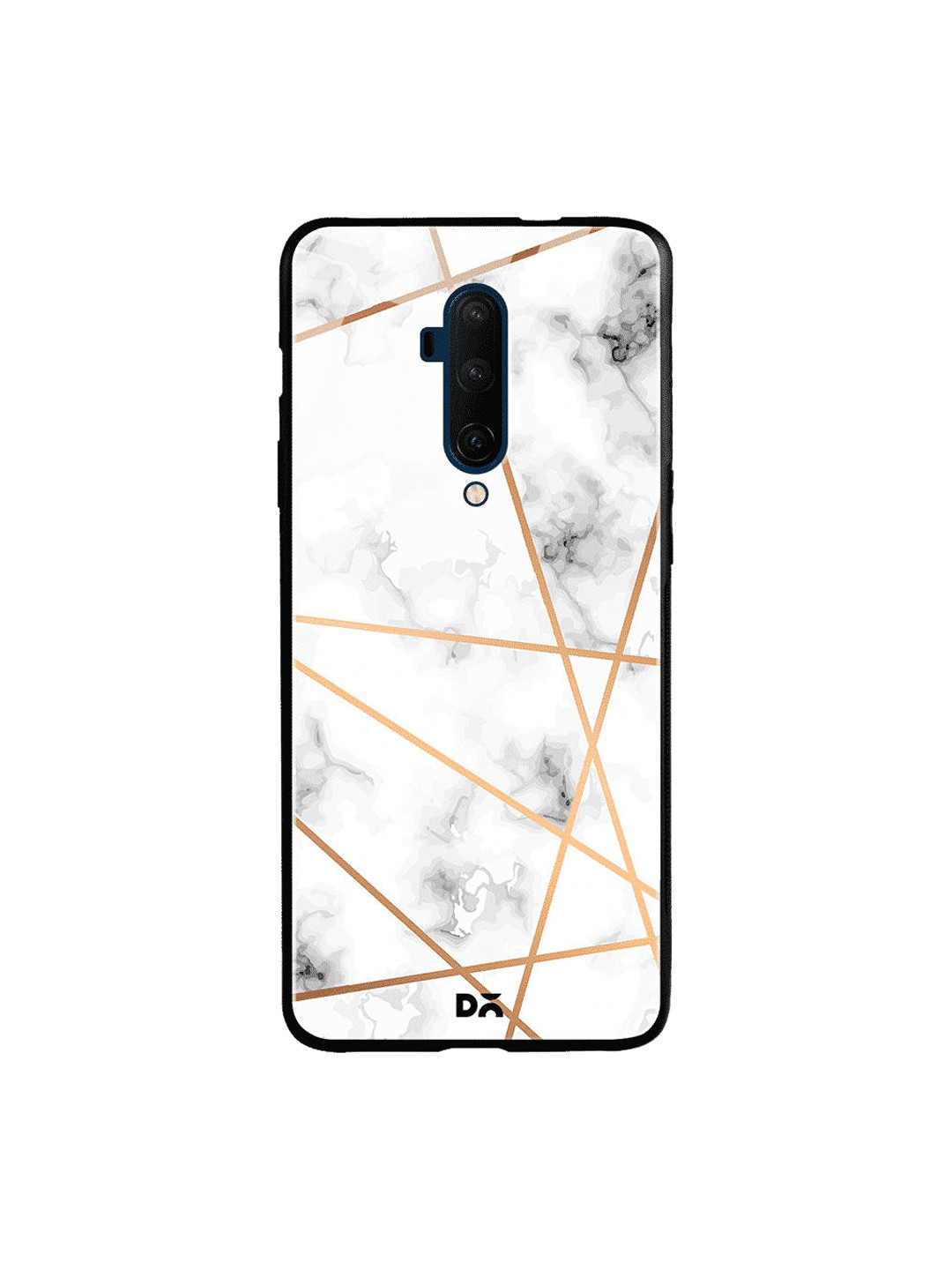 

DailyObjects Grey & White Marble Lines OnePlus 7 Pro Glass Case