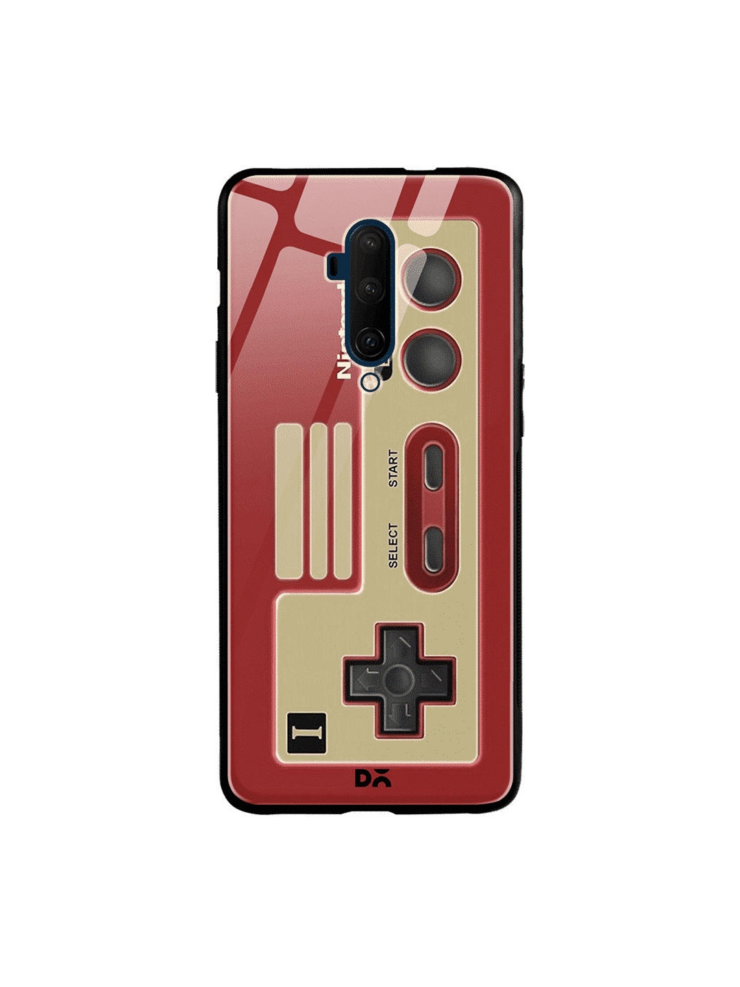 

DailyObjects Red & Beige NES Controller OnePlus 7 Pro Glass Case
