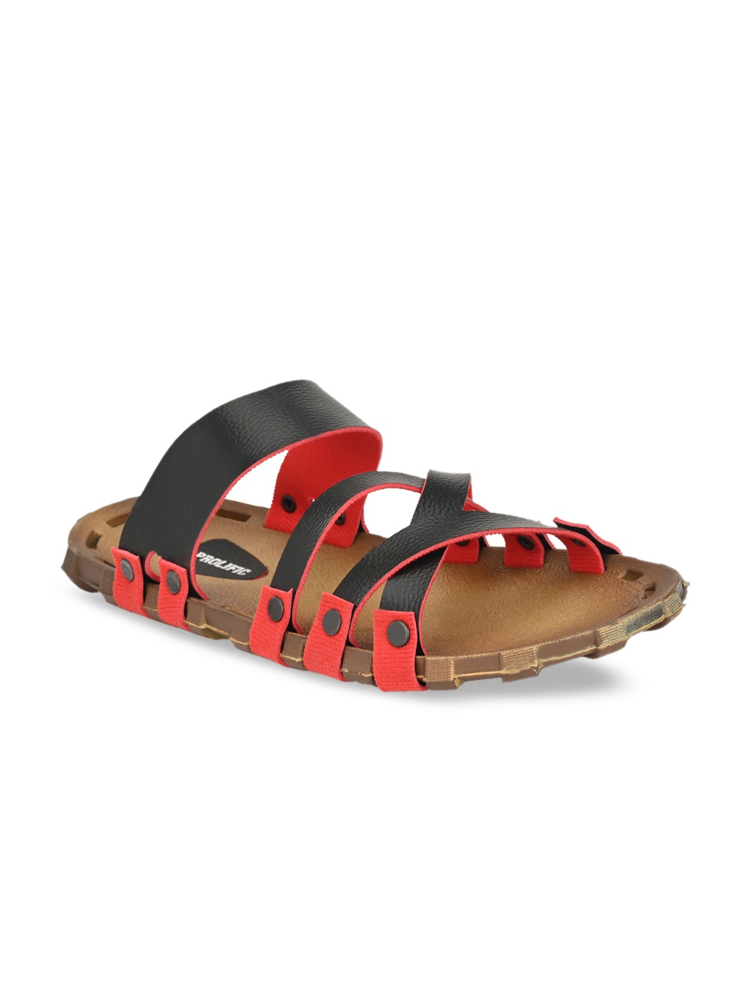 

Prolific Men Black Comfort Sandals
