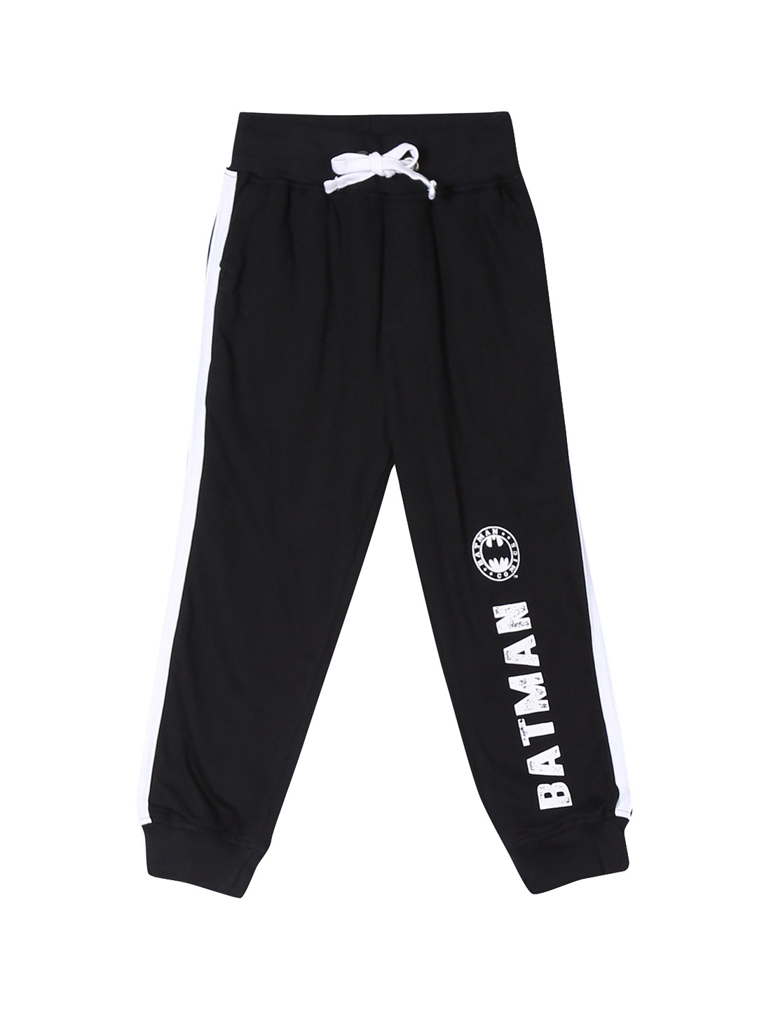 

Colt Boys Black & White Batman Printed Straight-Fit Joggers