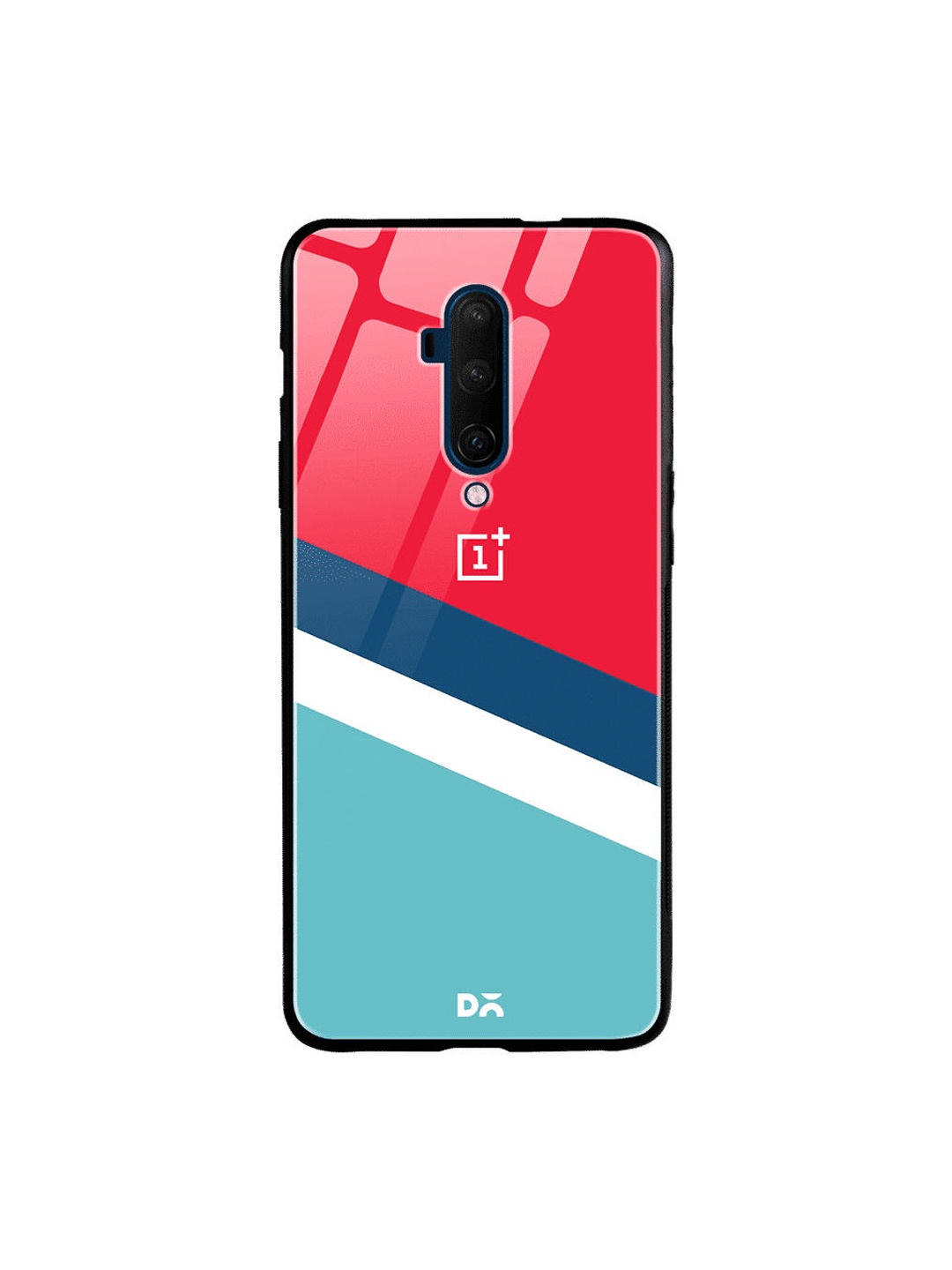 

DailyObjects Red & Blue Winter Angles OnePlus 7 Pro Glass Case