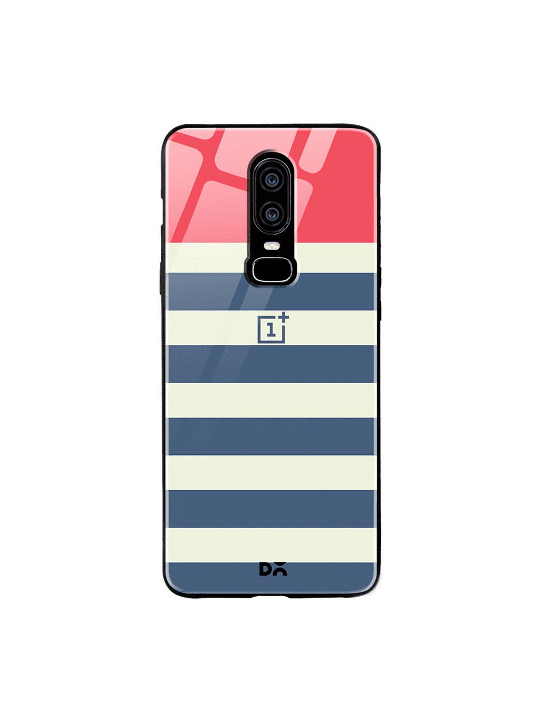 

DailyObjects Blue & White Fog OnePlus 6 Glass Case