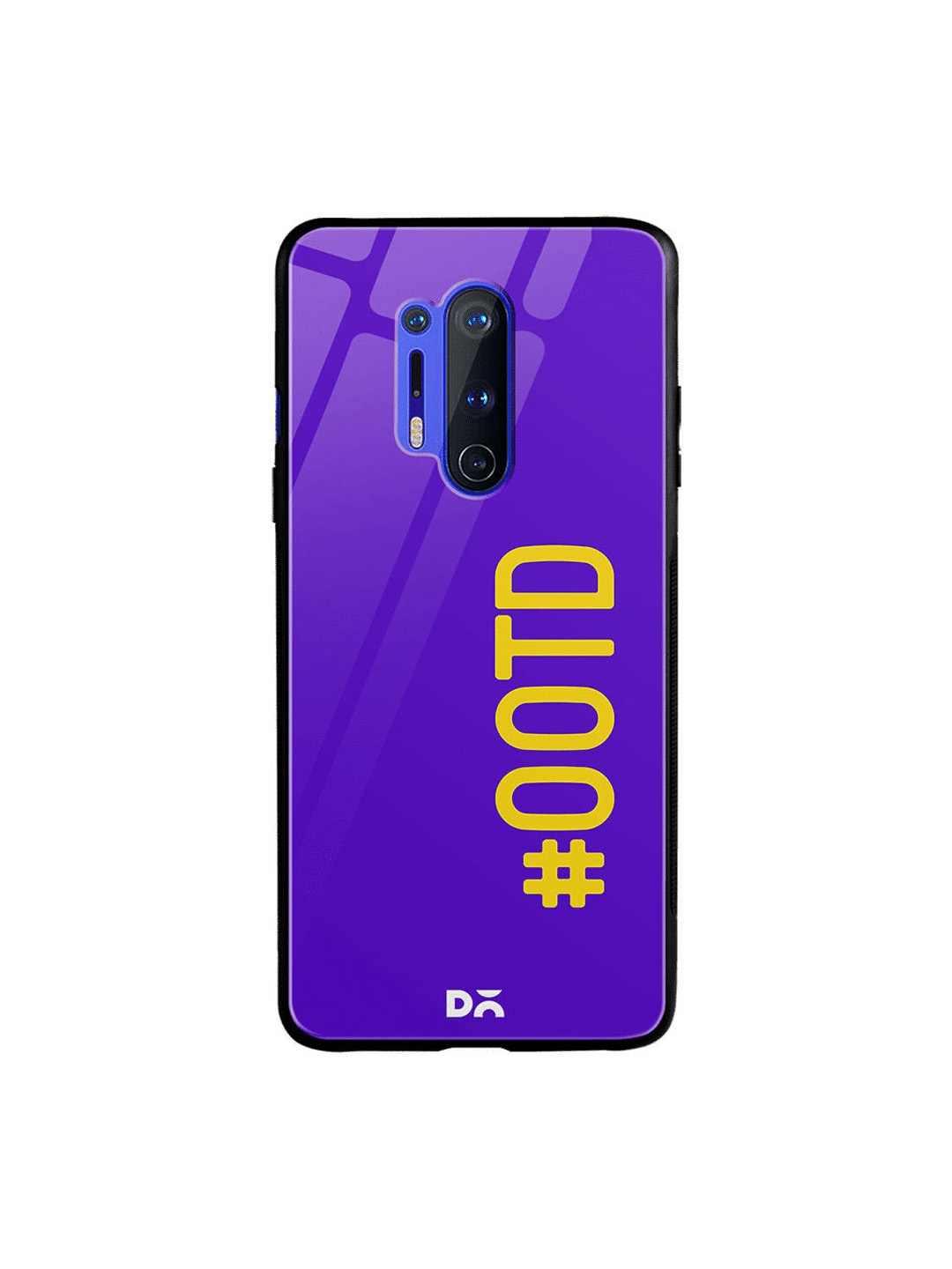 

DailyObjects Blue & Yellow OOTD OnePlus 8 Pro Glass Mobile Case