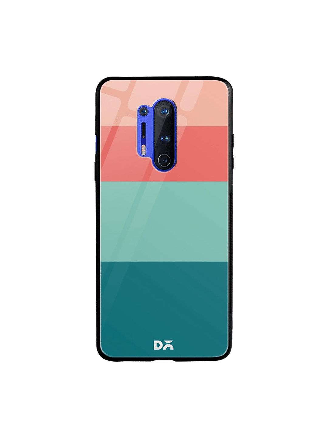 DailyObjects Green & Red Sweet Quad OnePlus 8 Pro Glass Cover