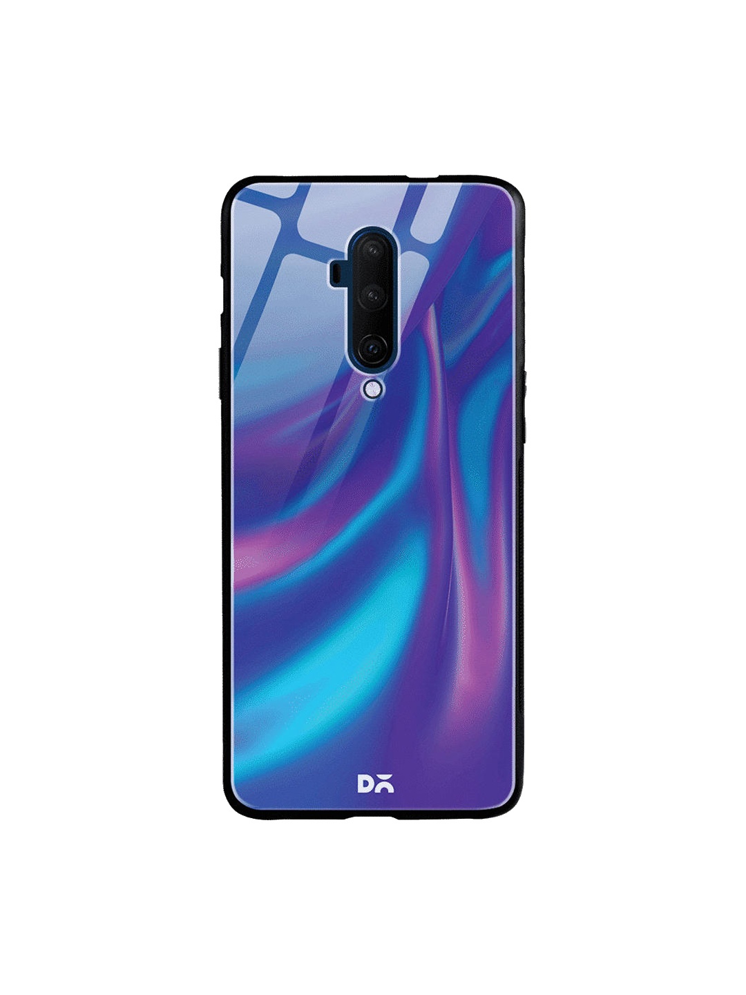 

DailyObjects Blue & Pink Dual Holo Satin OnePlus 7 Pro Glass Case