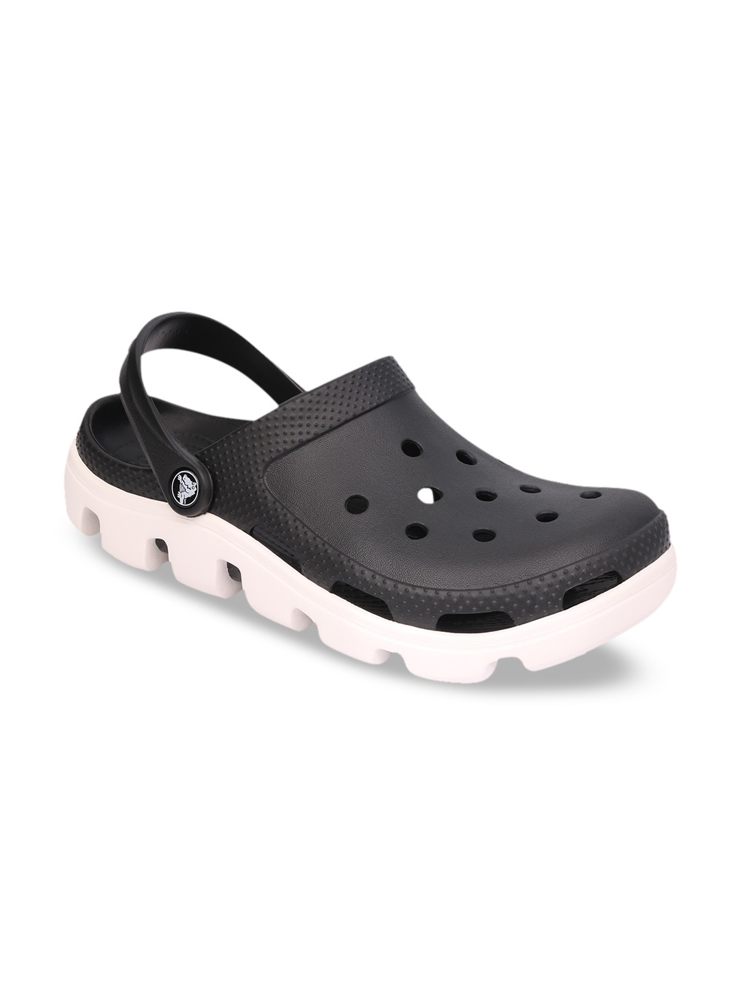 

Crocs Unisex Black & White Clogs
