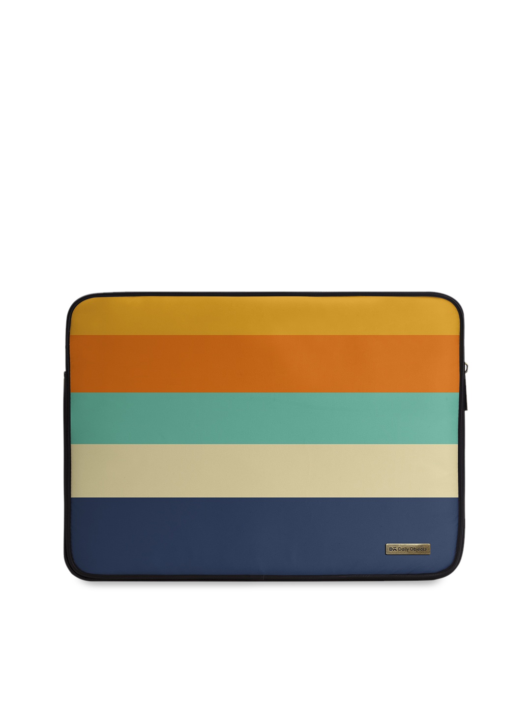 

DailyObjects Unisex Multicoloured Striped Laptop Sleeve, Multi