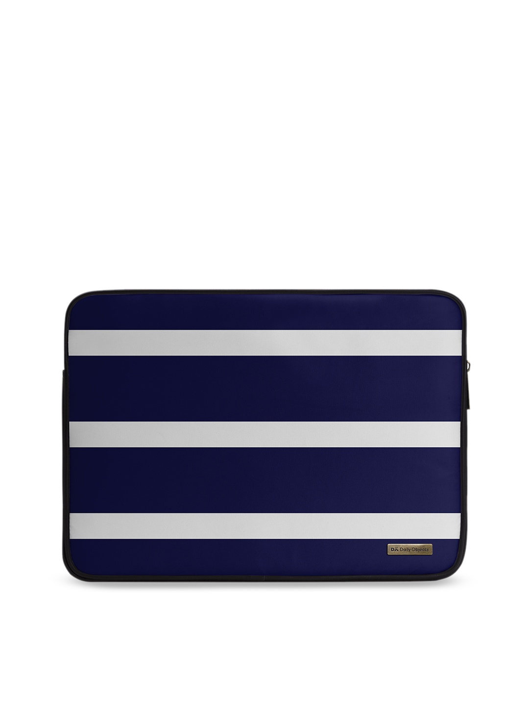 

DailyObjects Unisex Blue & White Striped Laptop Sleeve