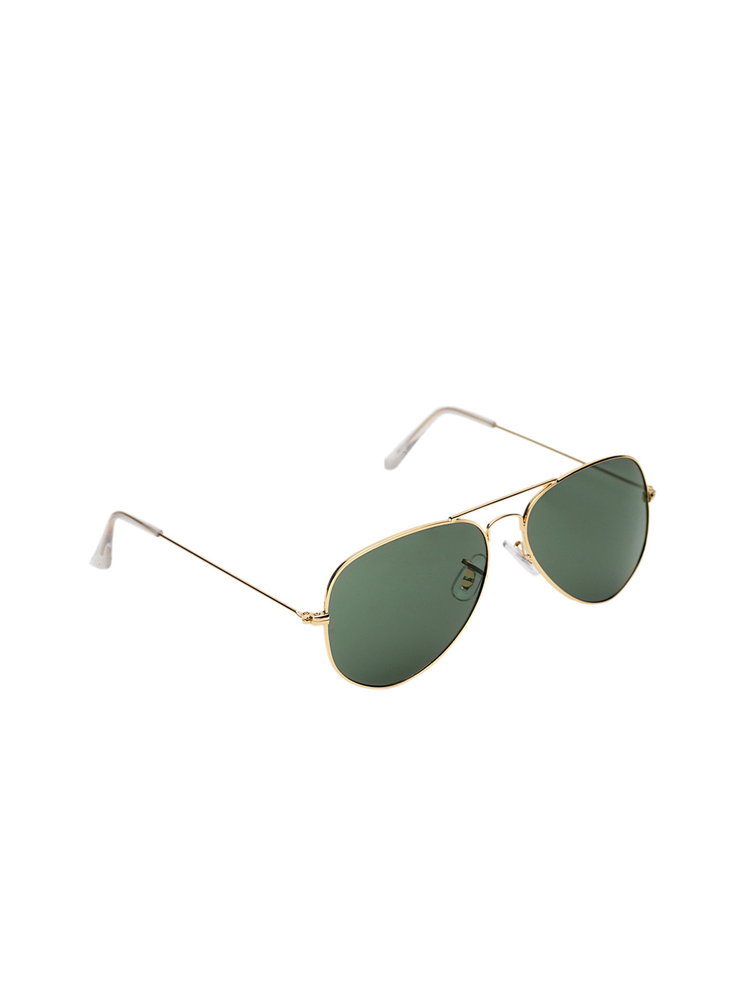 

Get Glamr Unisex UV Protected Aviator Sunglasses SG-UN-MT-315-18, Green