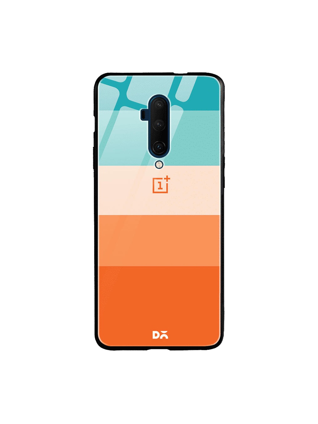 

DailyObjects Turquoise Blue & Pink Trio Quin OnePlus 7 Pro Glass Case