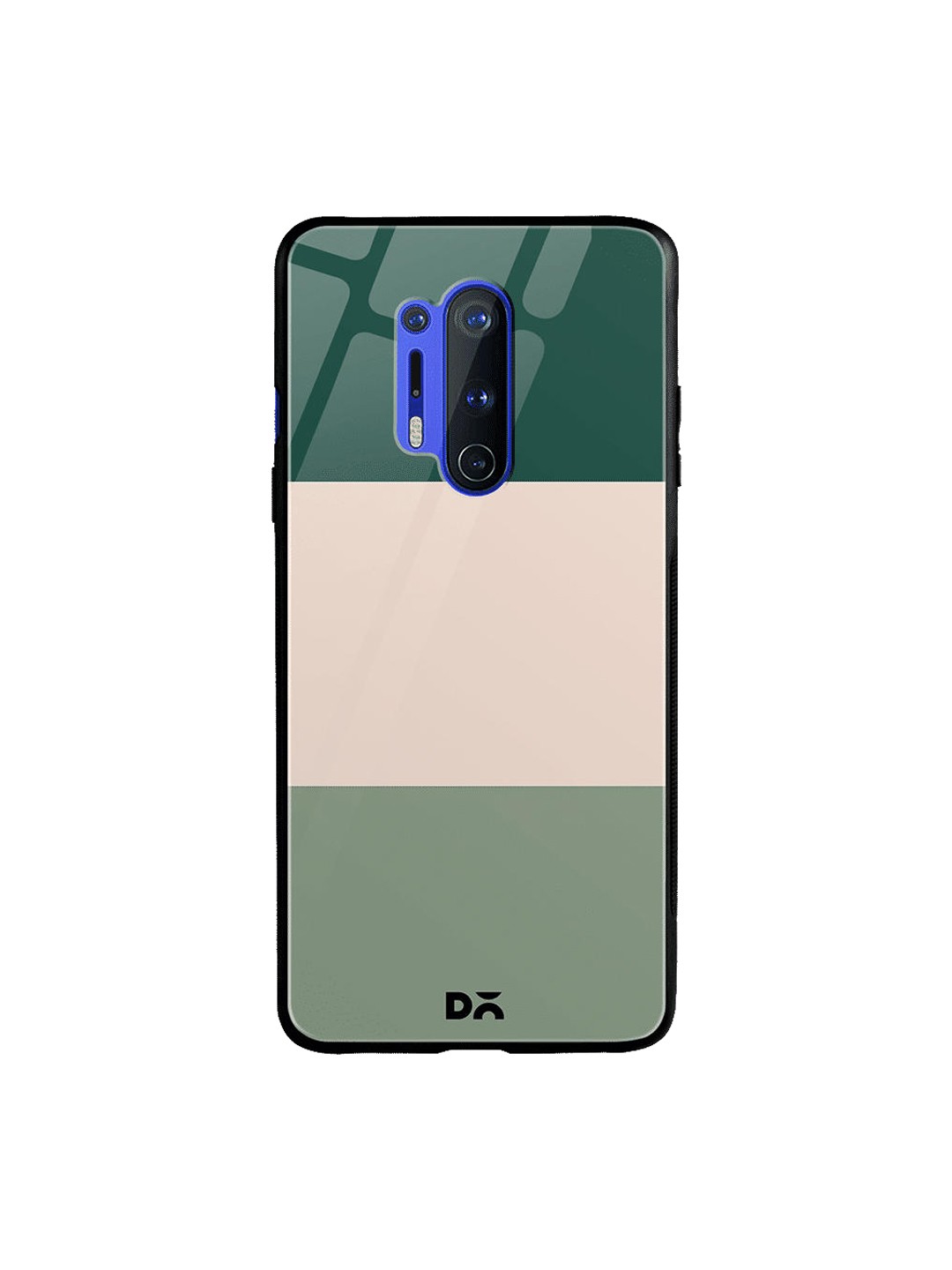

DailyObjects Green & Pink Triplet OnePlus 8 Pro Glass Cover
