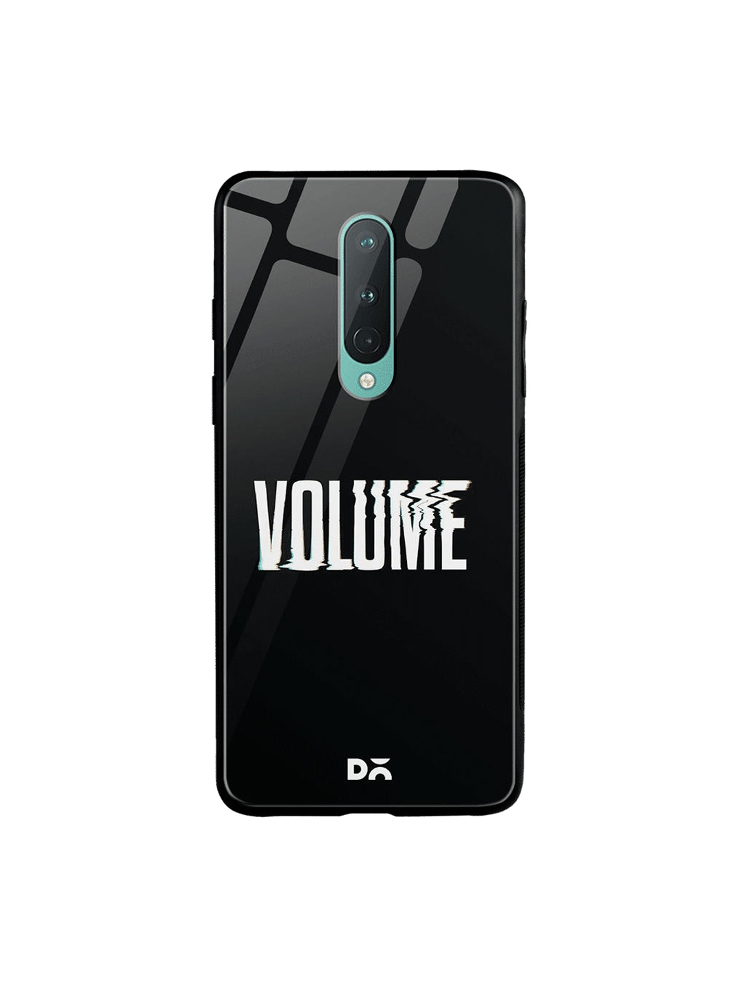 

DailyObjects Black & White Max Volume OnePlus 8 Glass Case