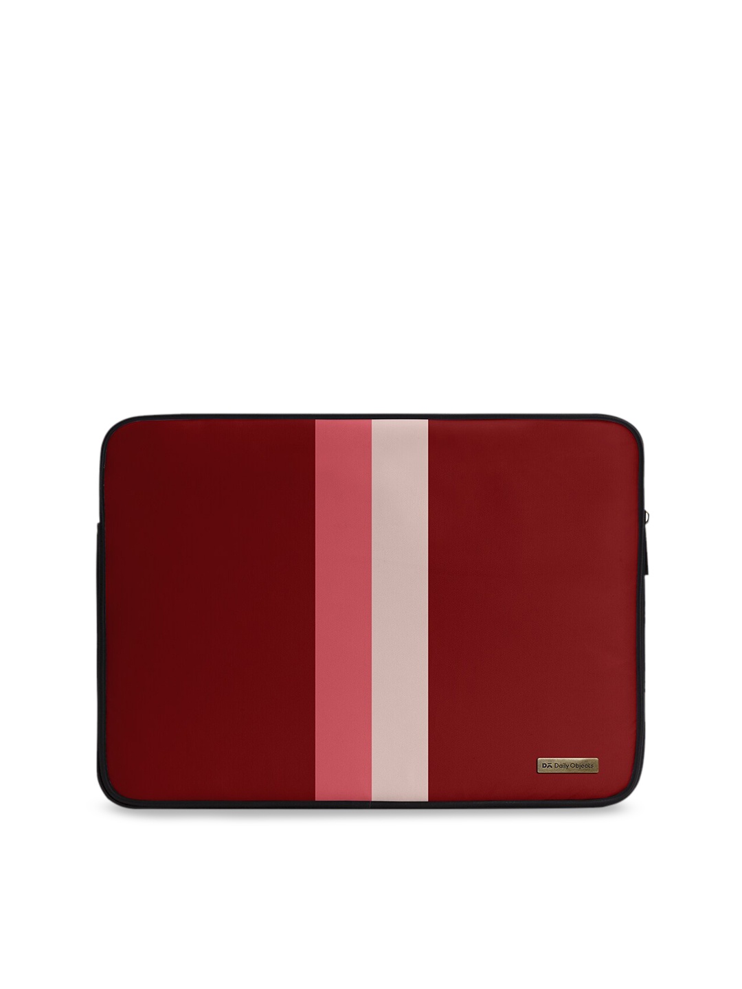 

DailyObjects Unisex Maroon & Pink Striped Laptop Sleeve